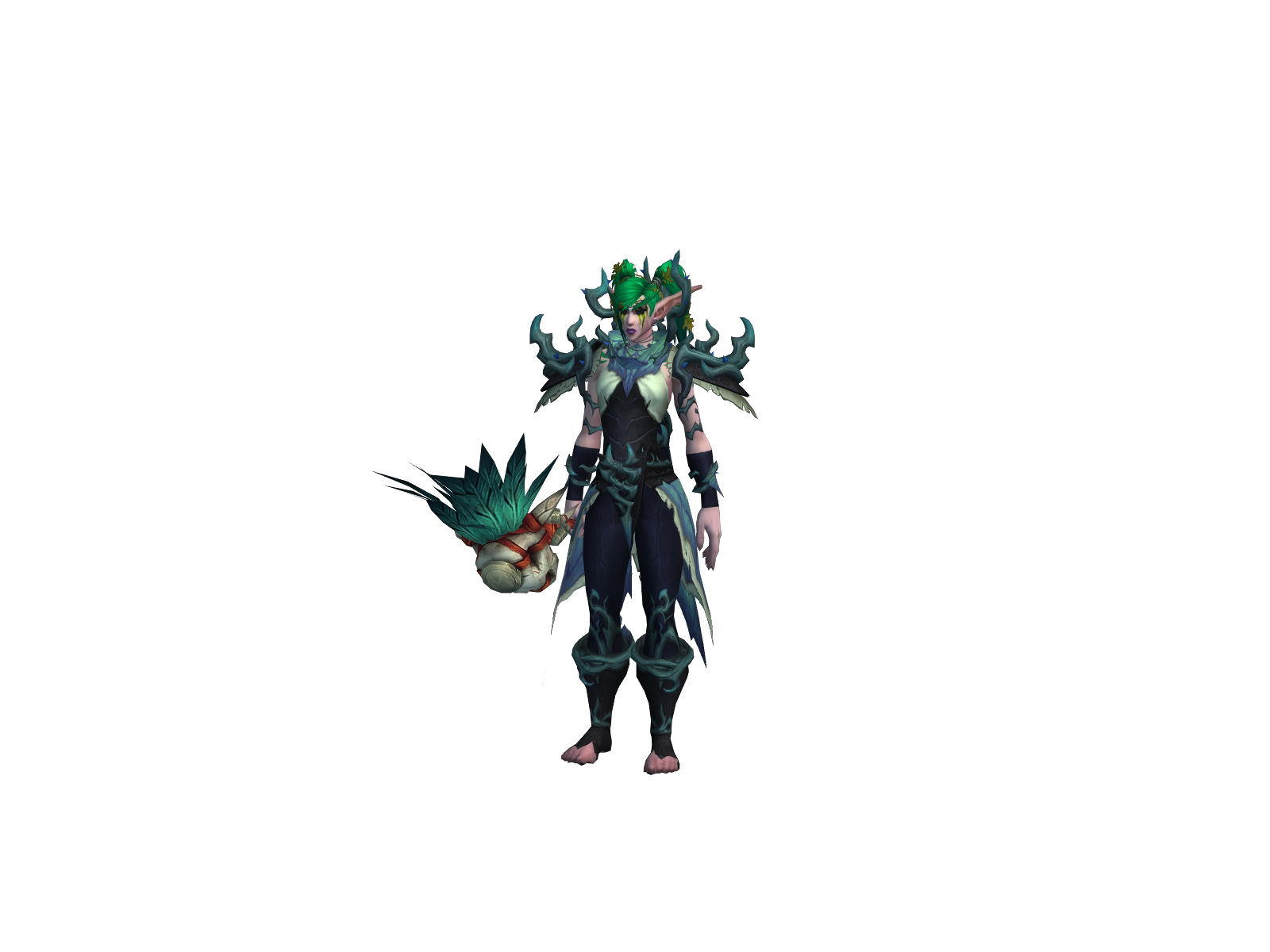 Icygirl 3D character render