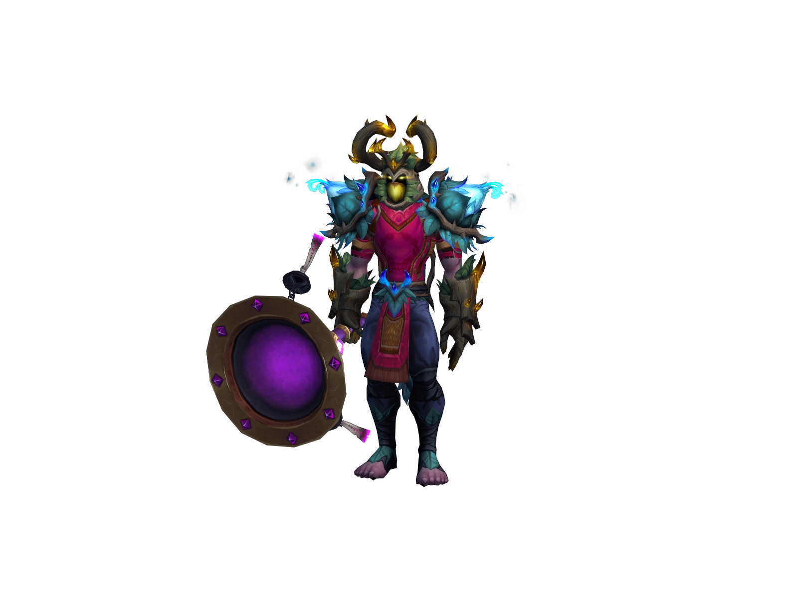 Bagao 3D character render