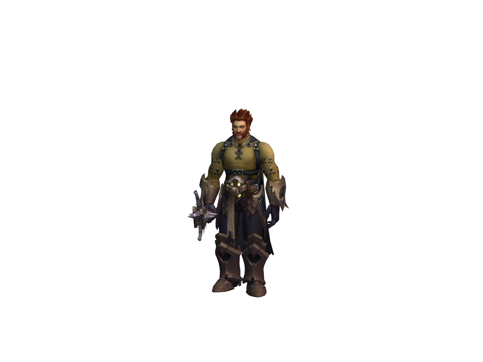 Theralf 3D character render