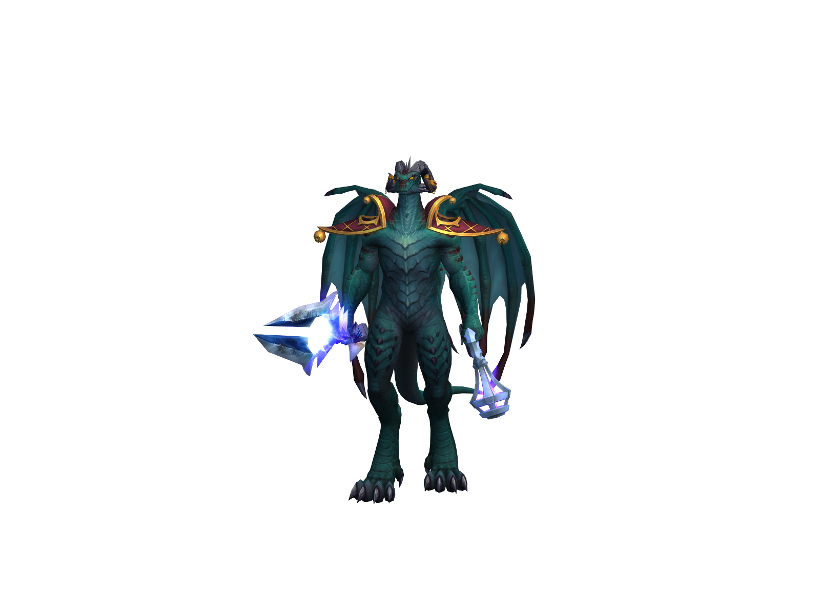Skznevoker 3D character render