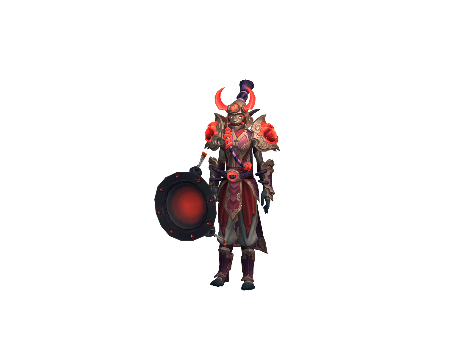 Wetchicken 3D character render