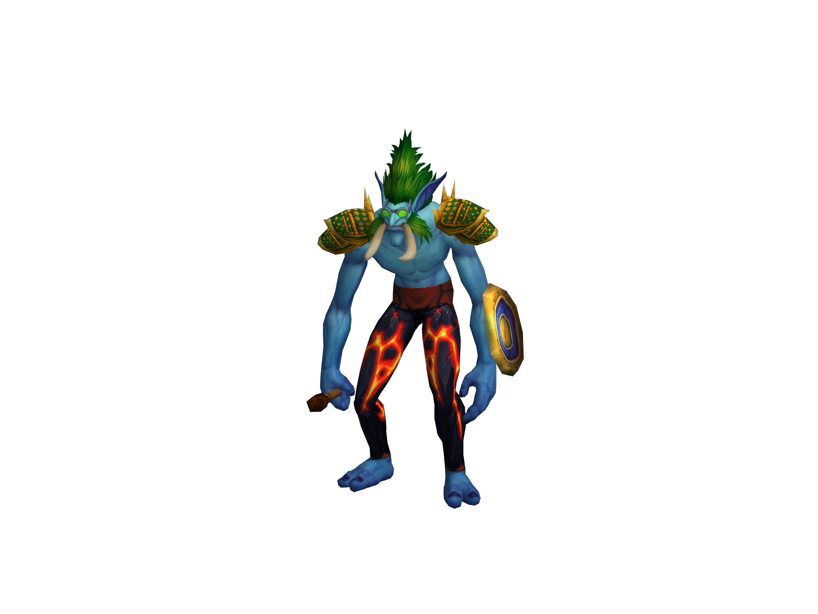 Clamfist 3D character render