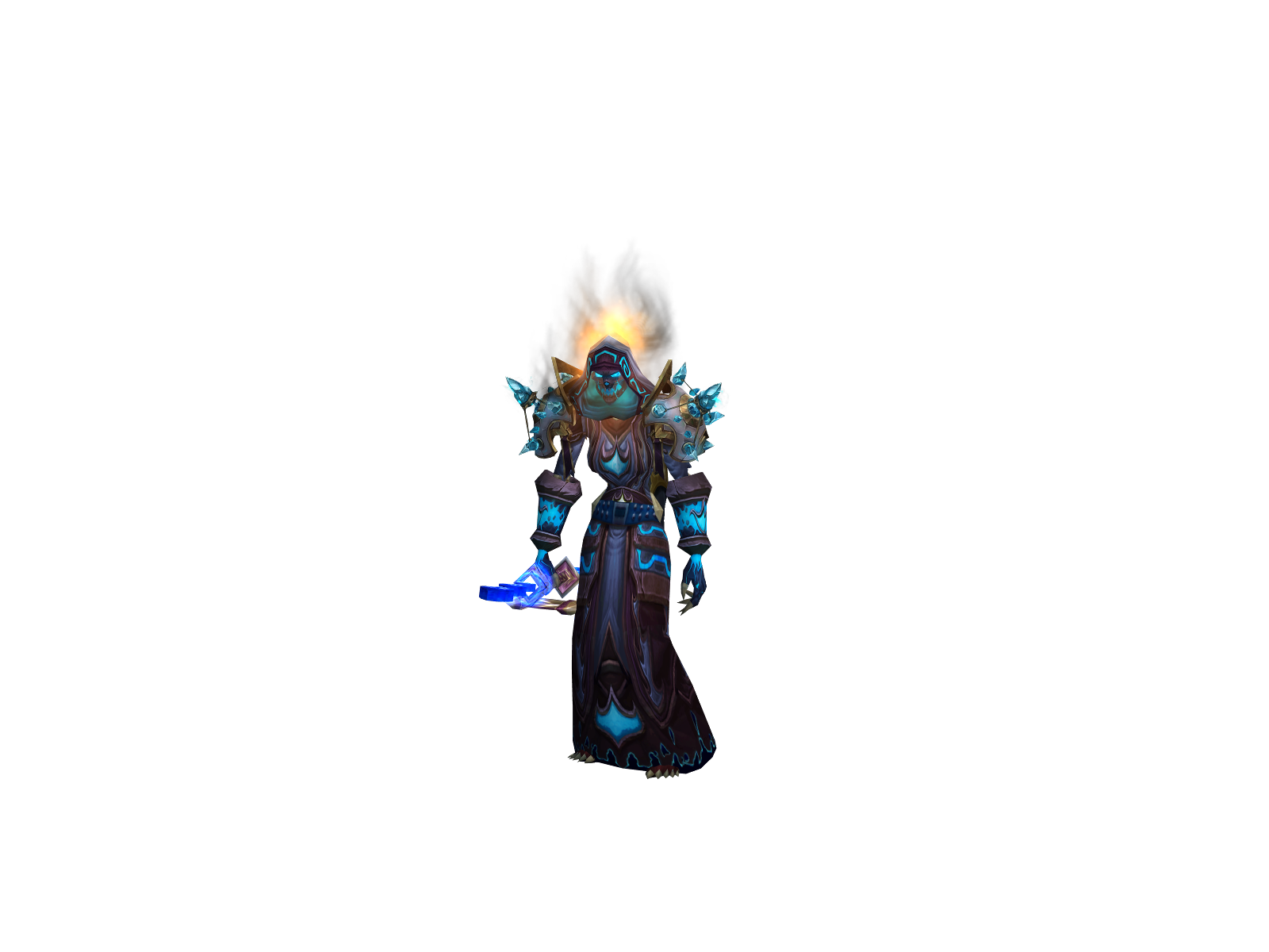 Fillthy 3D character render