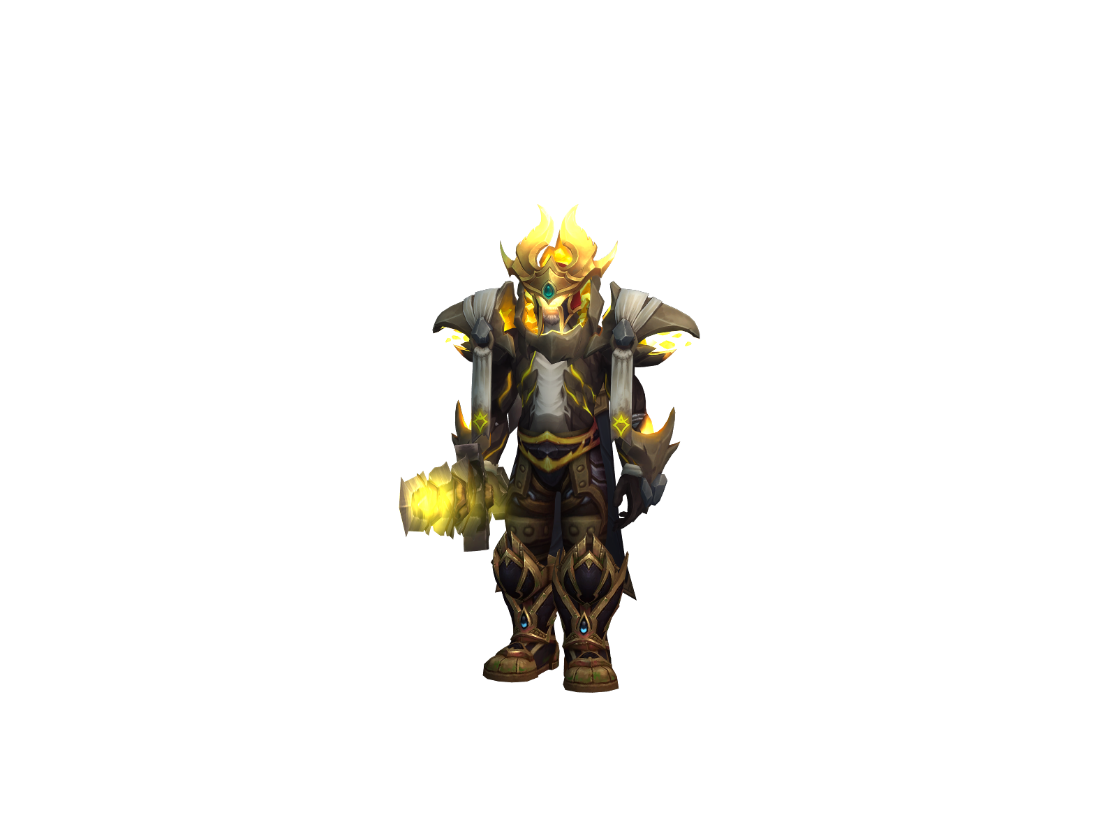 Lightitupp 3D character render