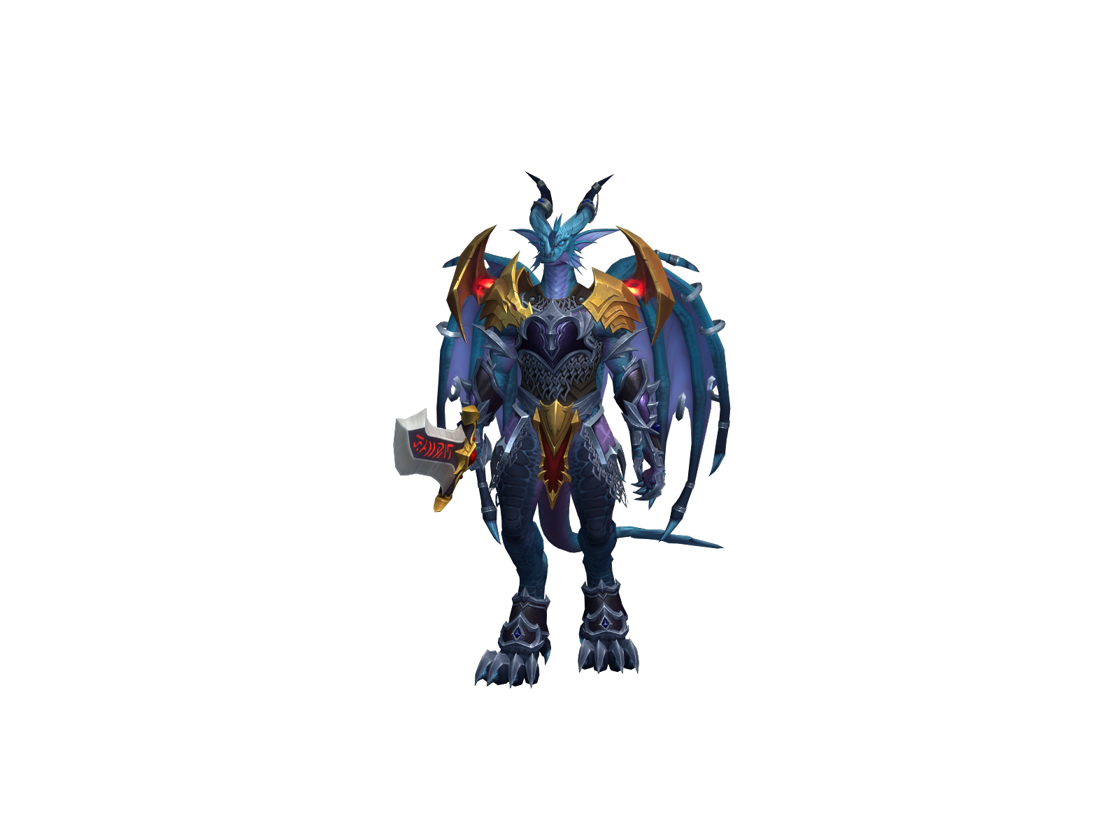 Azvanced 3D character render