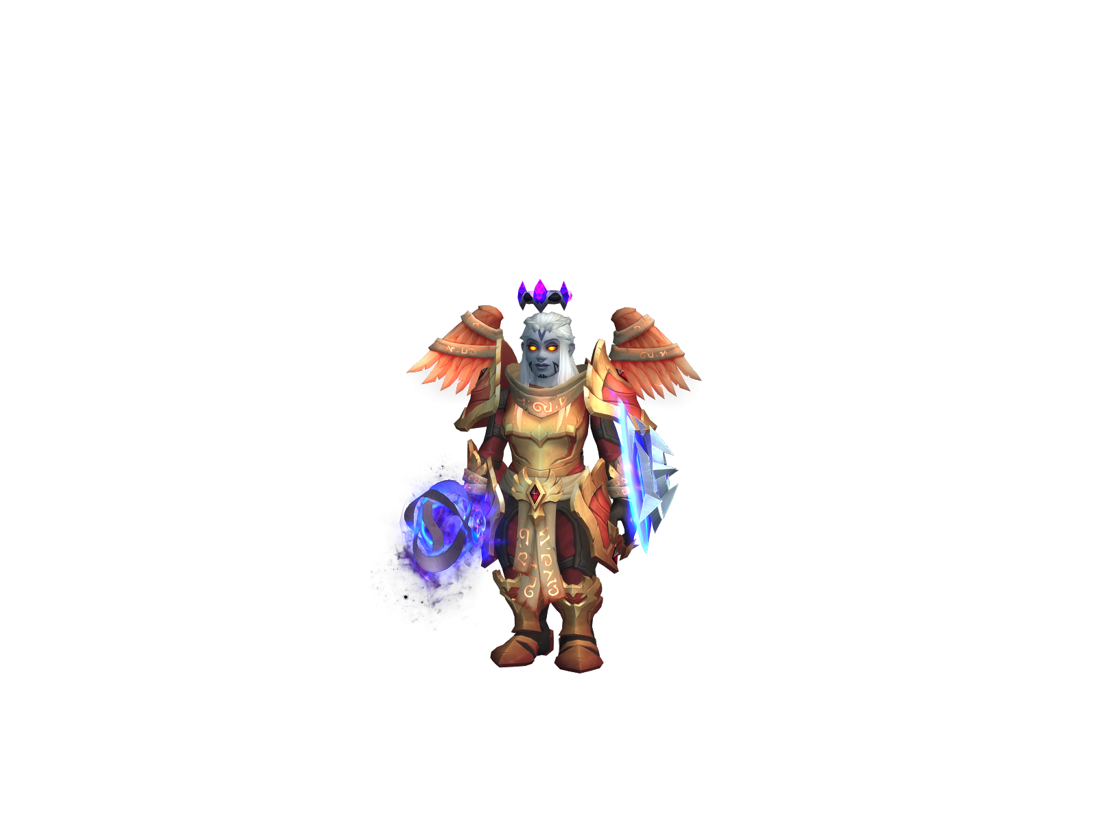 Eîri 3D character render
