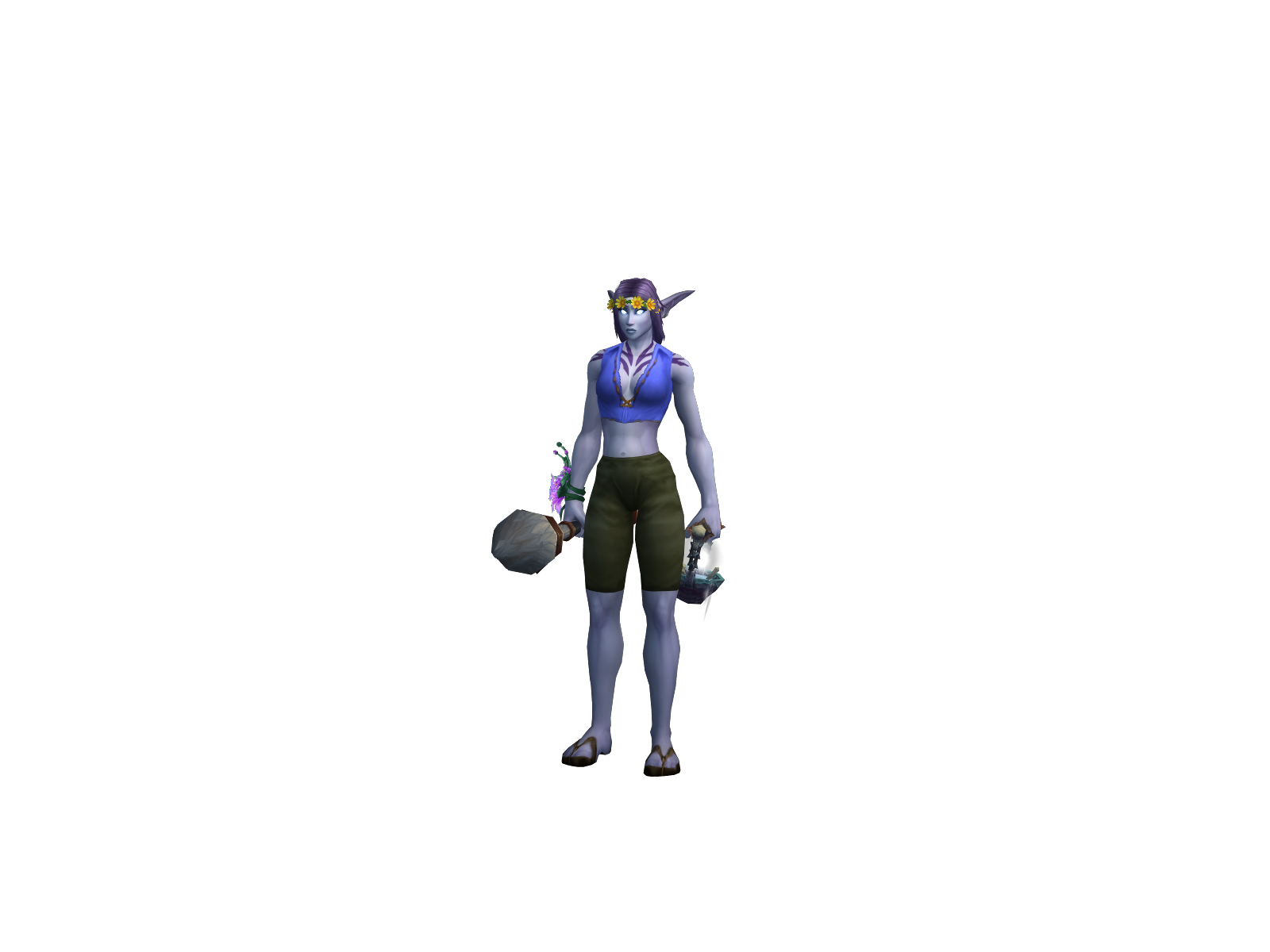 Alisabeth 3D character render