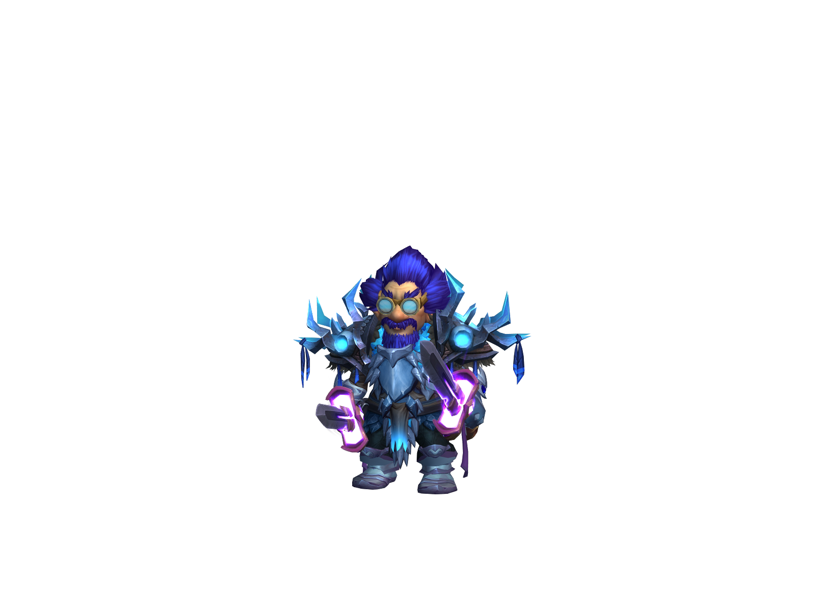 Eleshama 3D character render