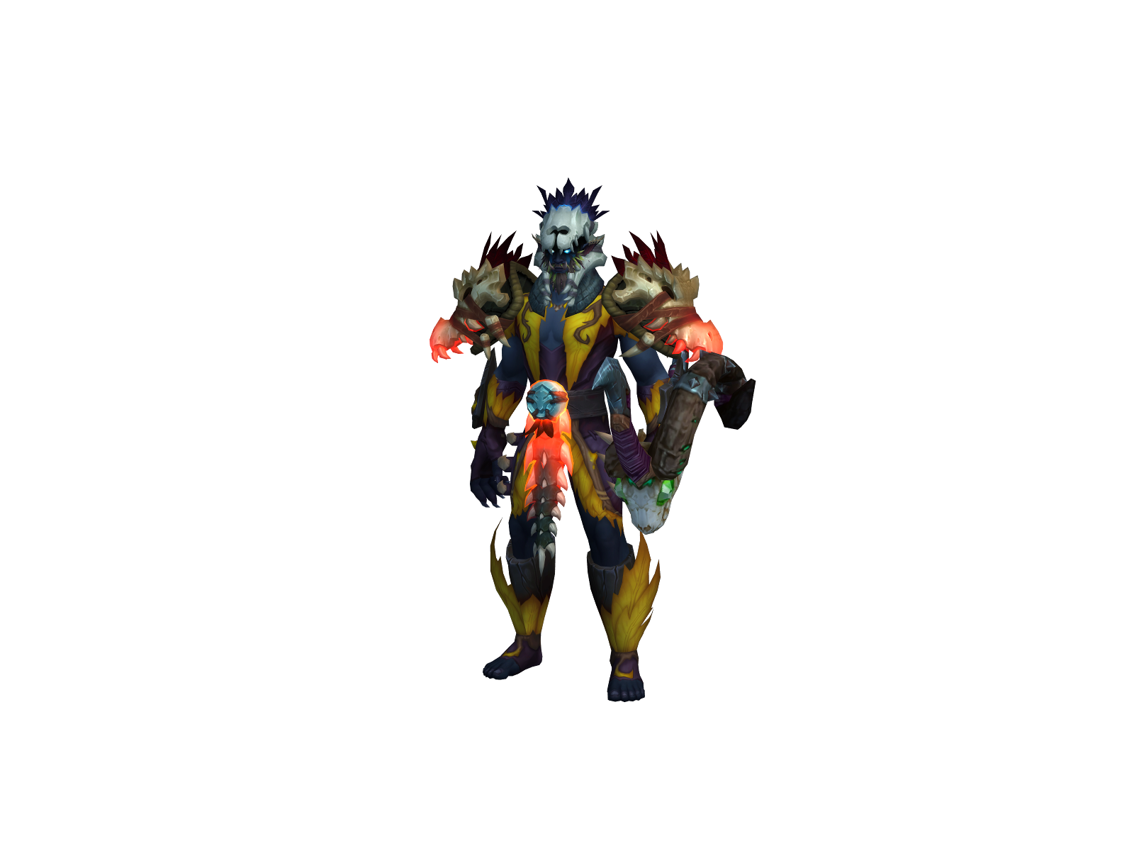 Ihuntr 3D character render