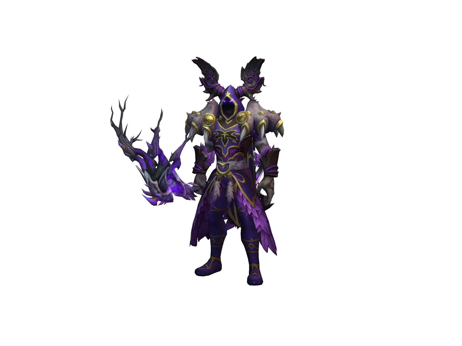 Zêndel 3D character render