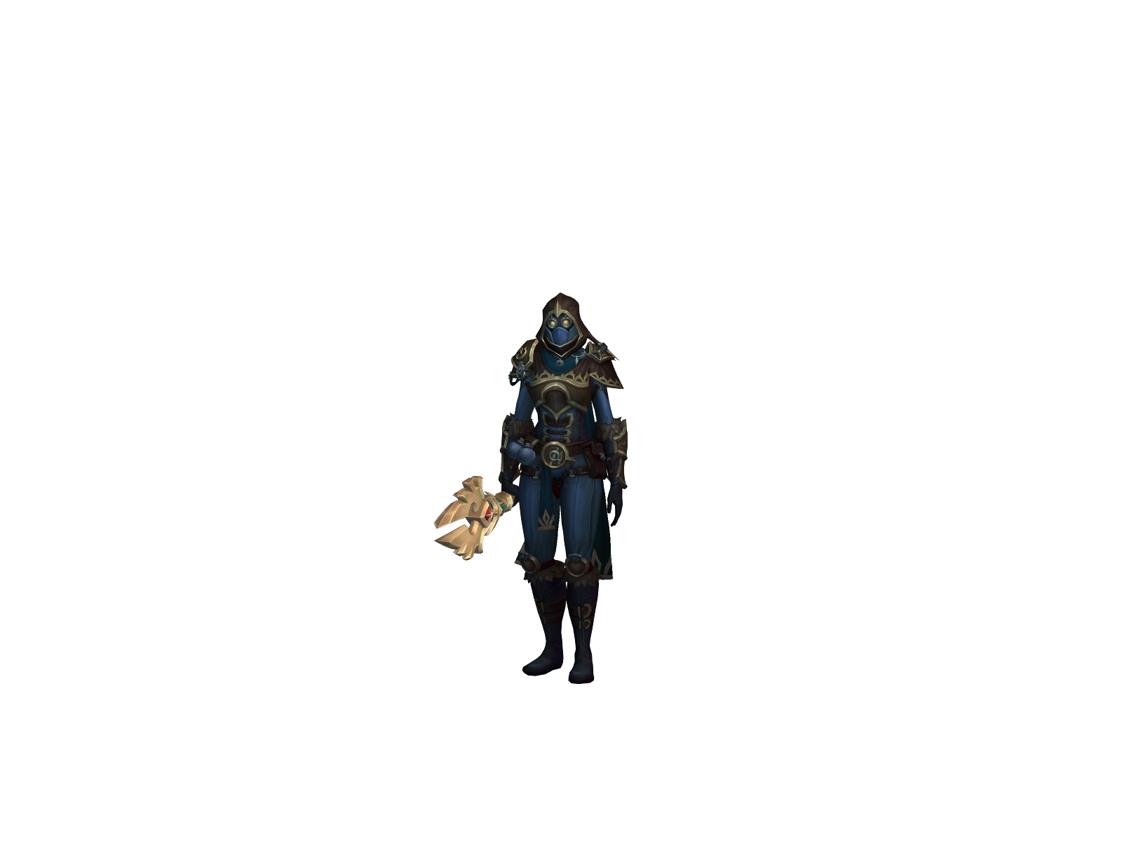 Rayvina 3D character render