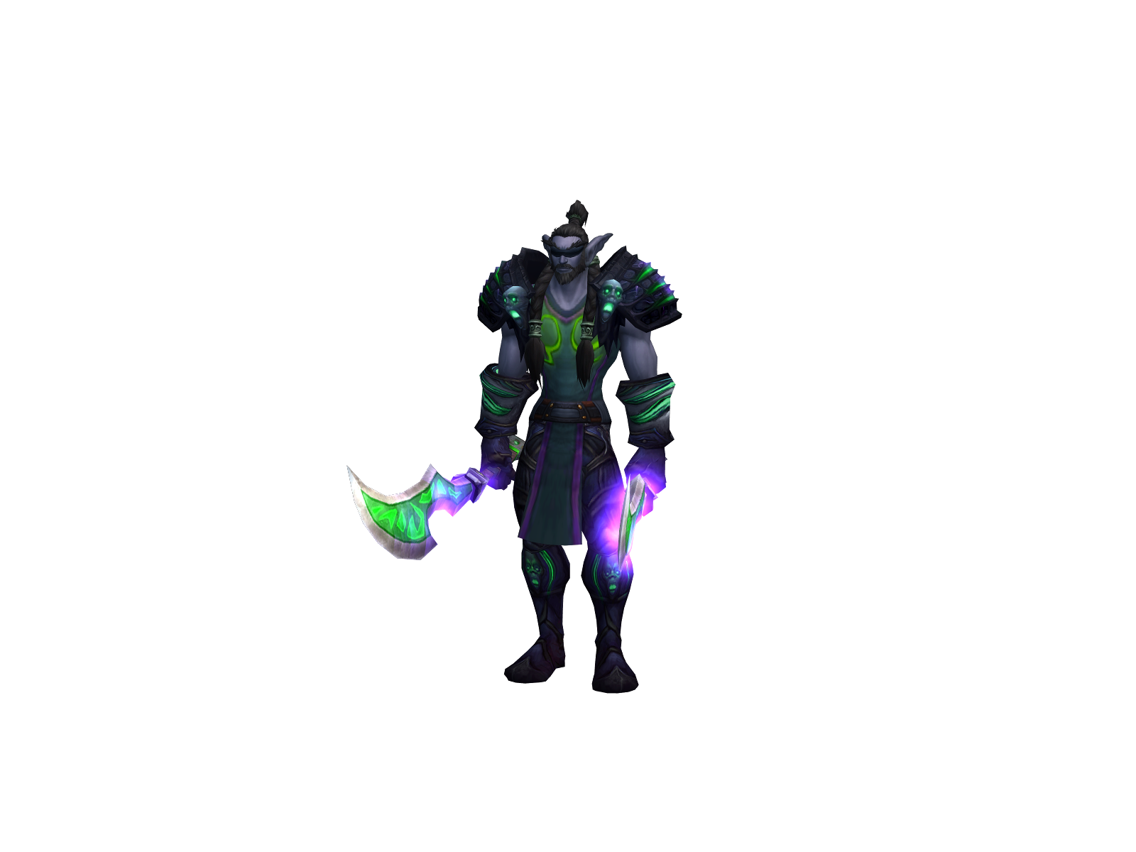 Protoblade 3D character render