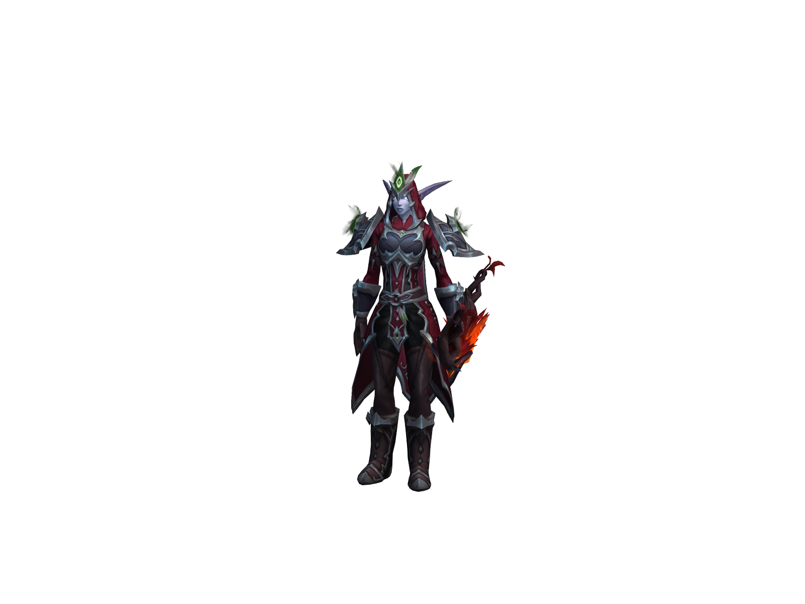 Crestfall 3D character render