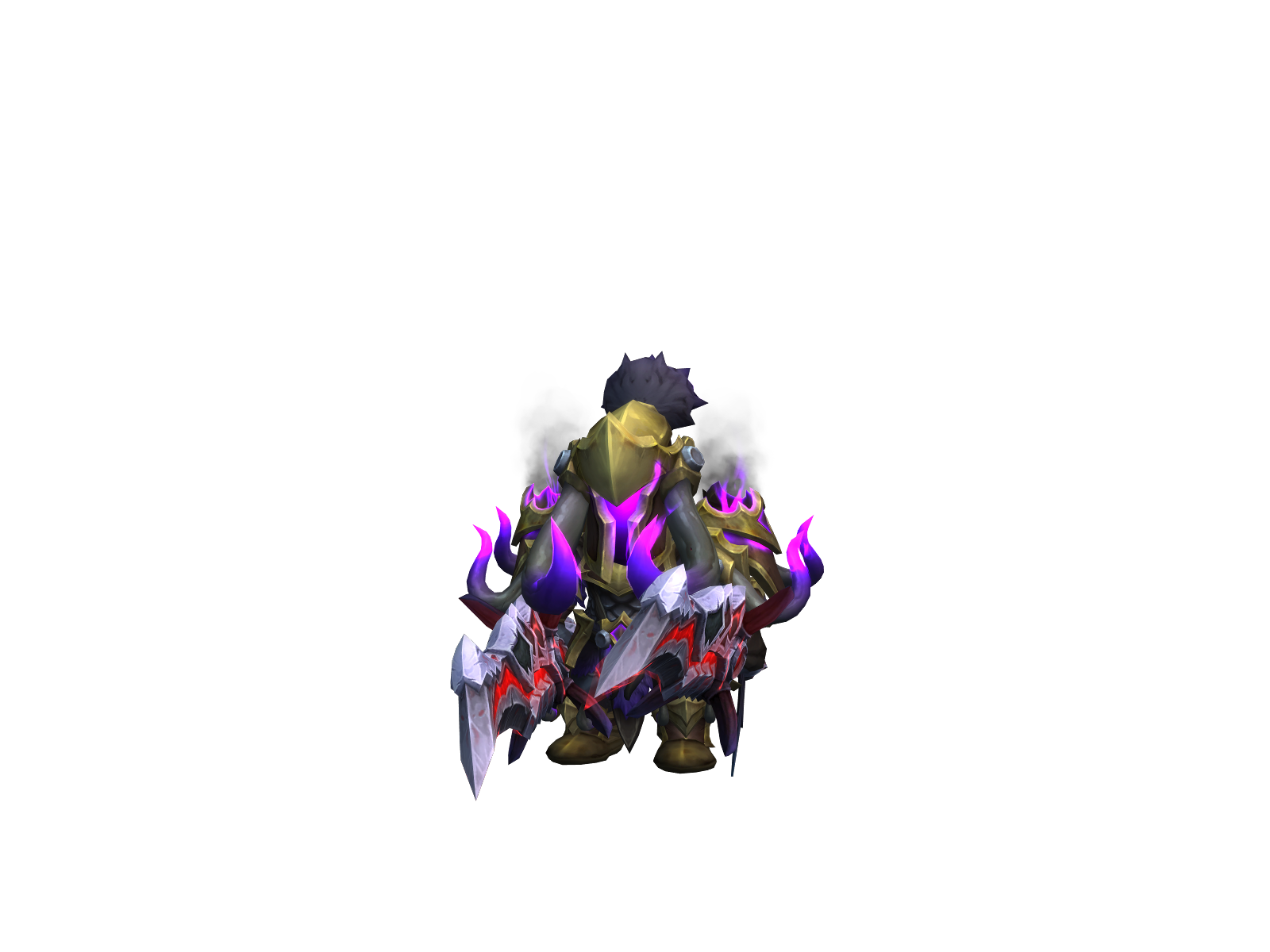 Tinklepiss 3D character render