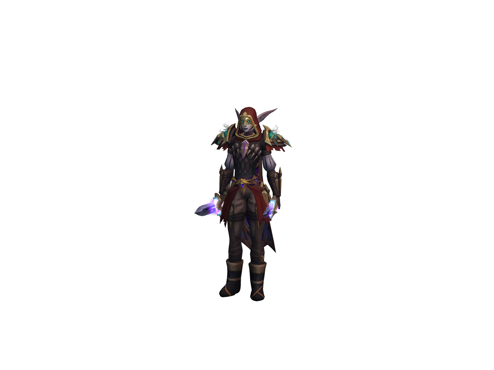 Cudlleblades 3D character render