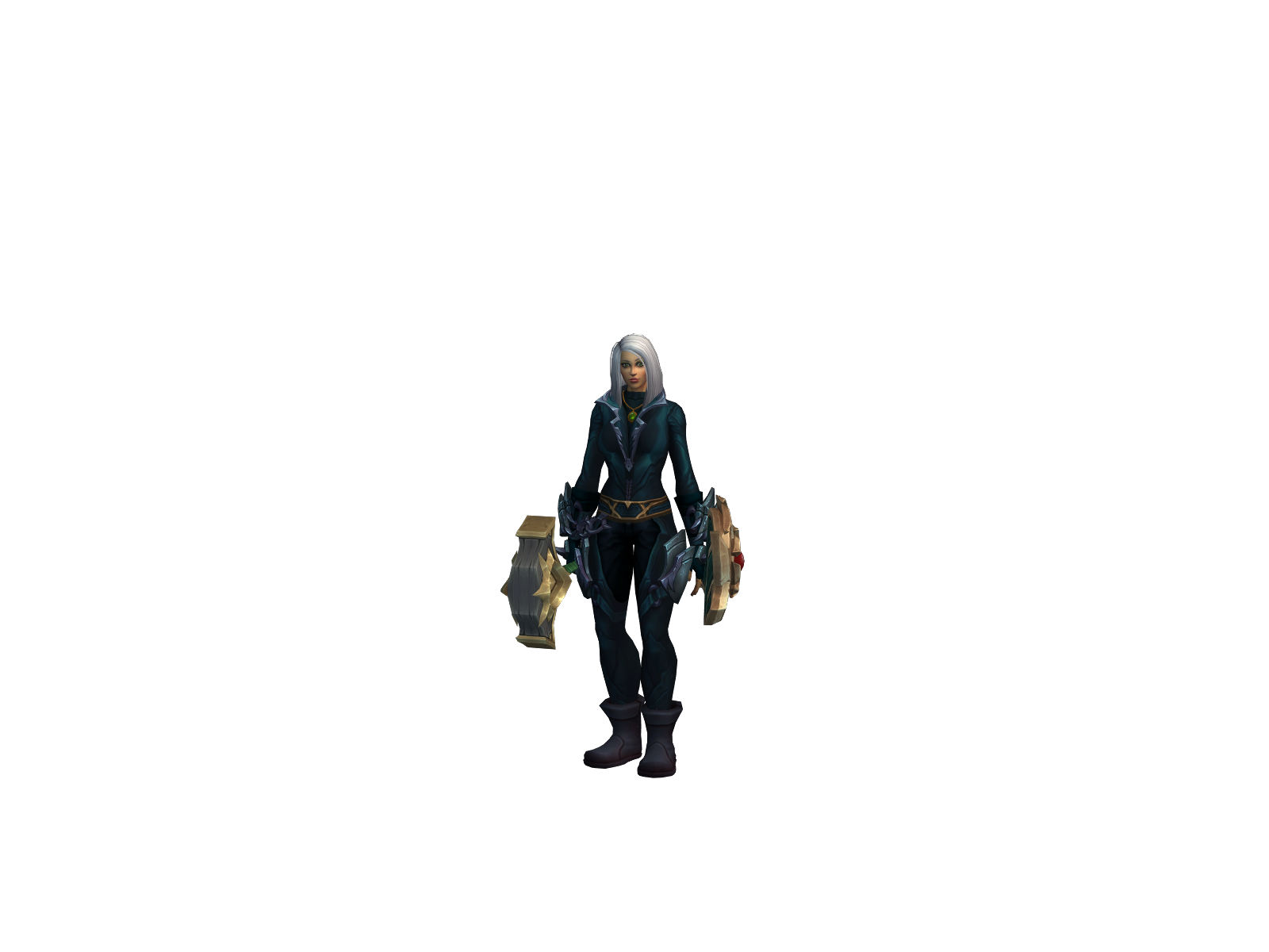 Taniree 3D character render