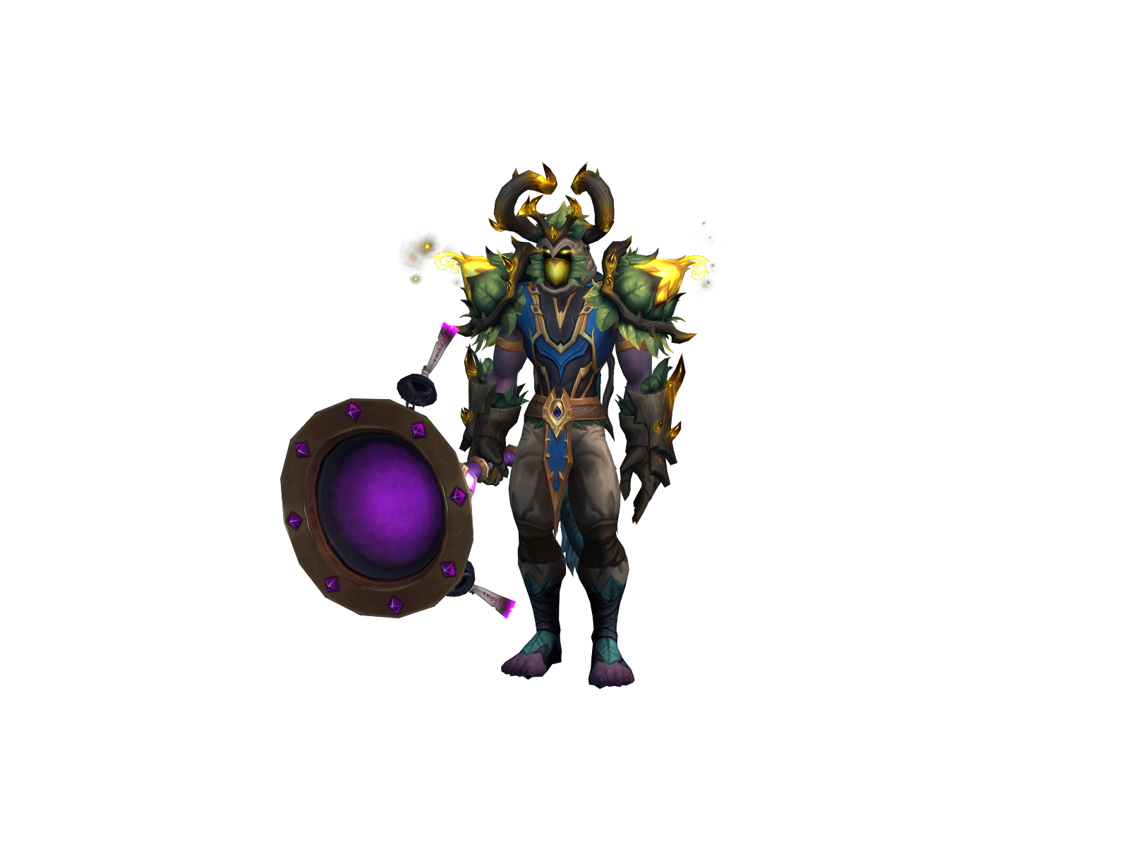 Morpheús 3D character render
