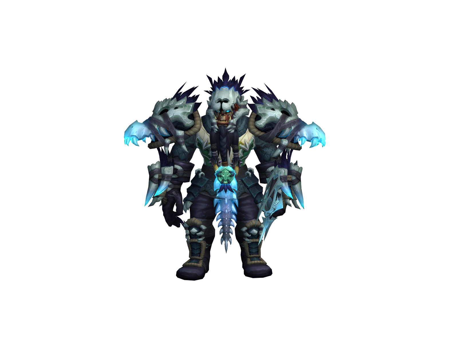 Nakubar 3D character render