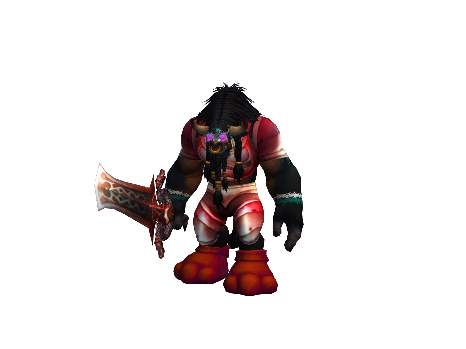 Mvee 3D character render