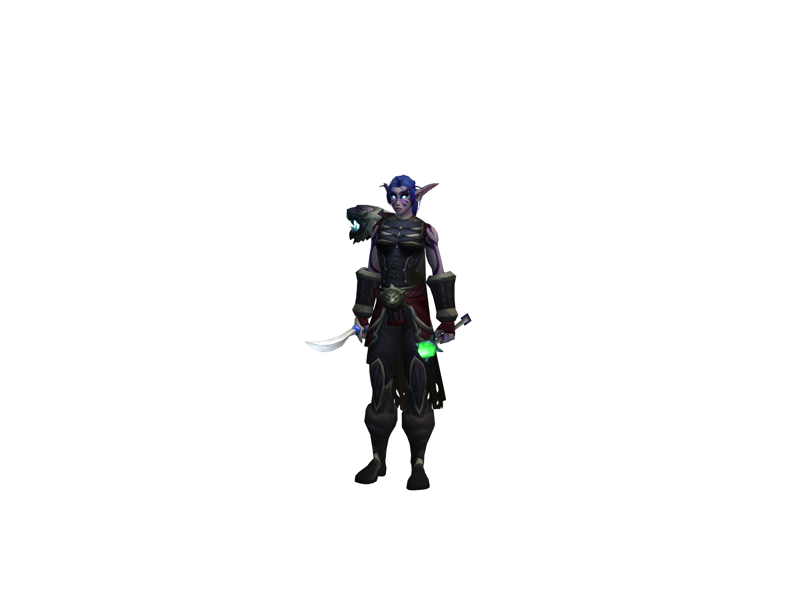 Alyw 3D character render