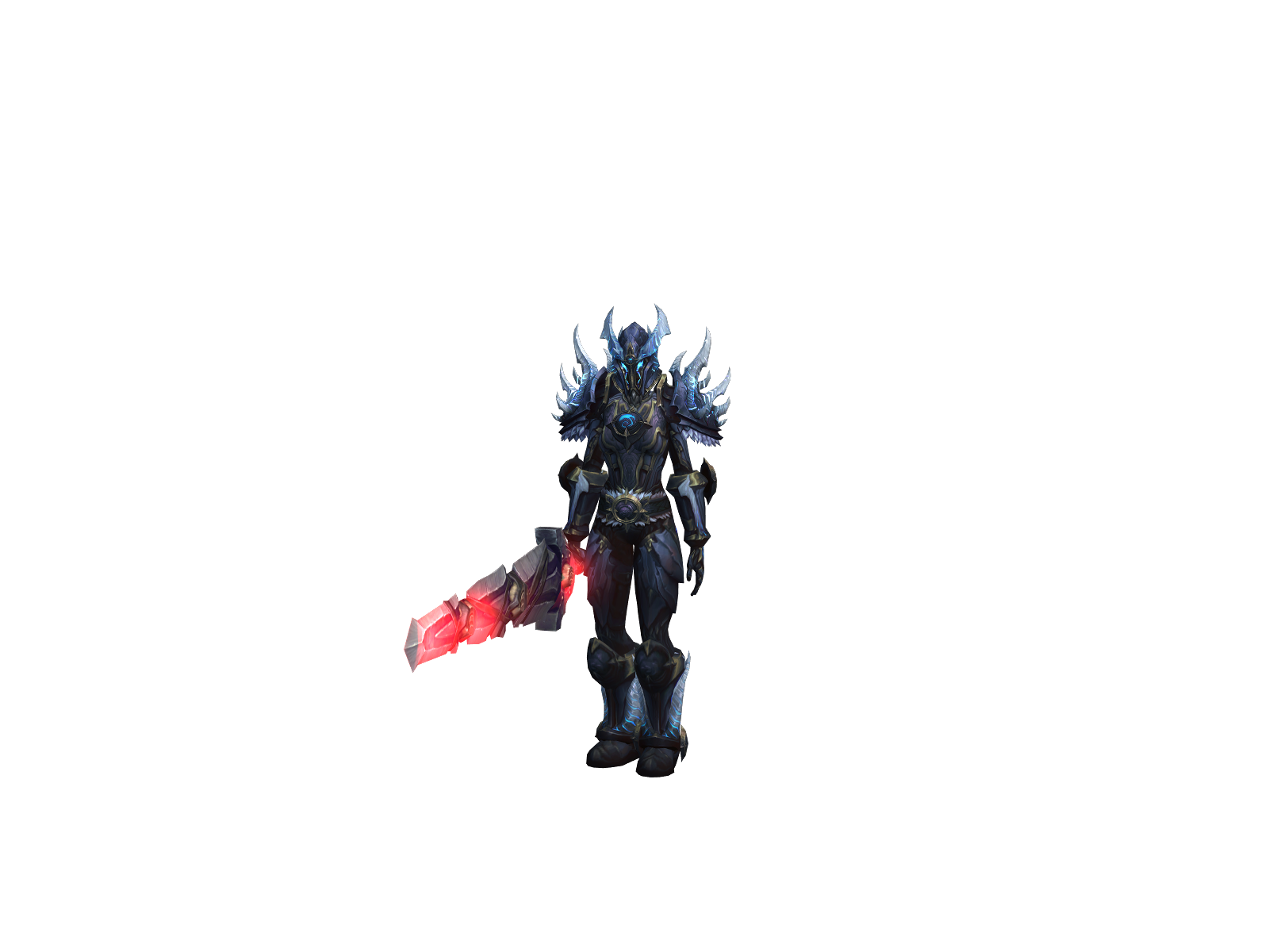 Senmak 3D character render