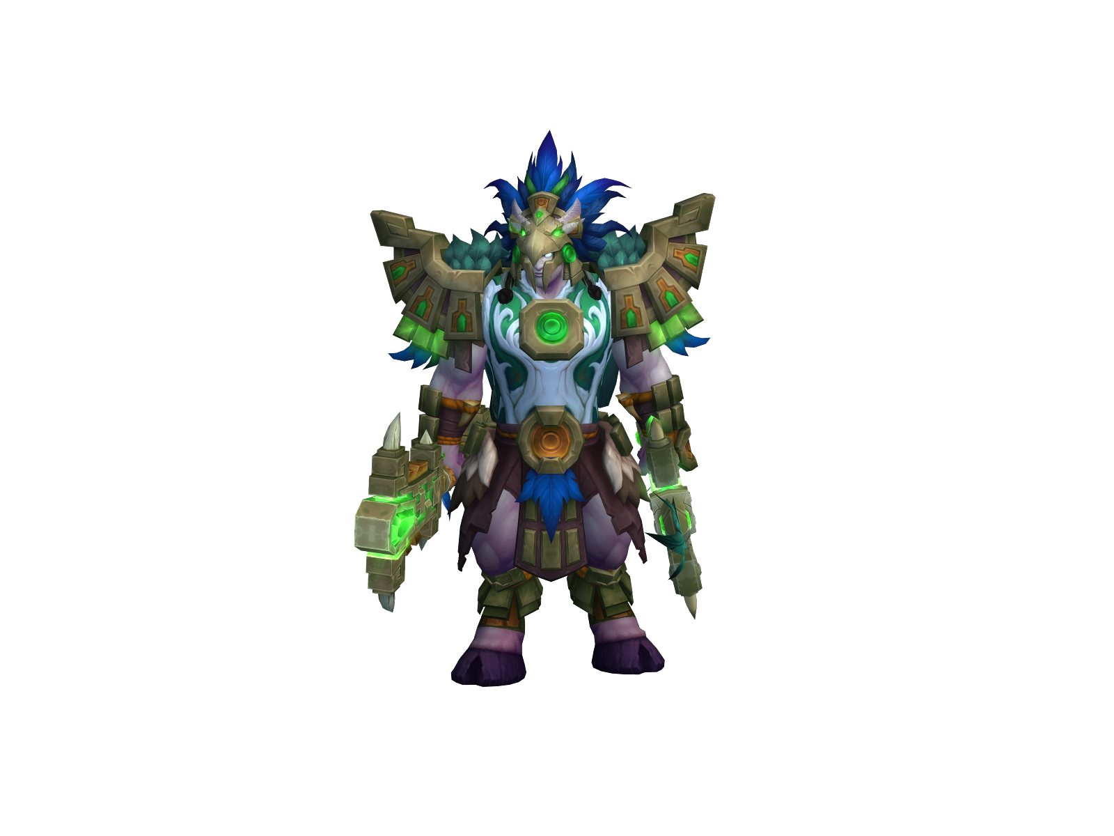 Irokdm 3D character render