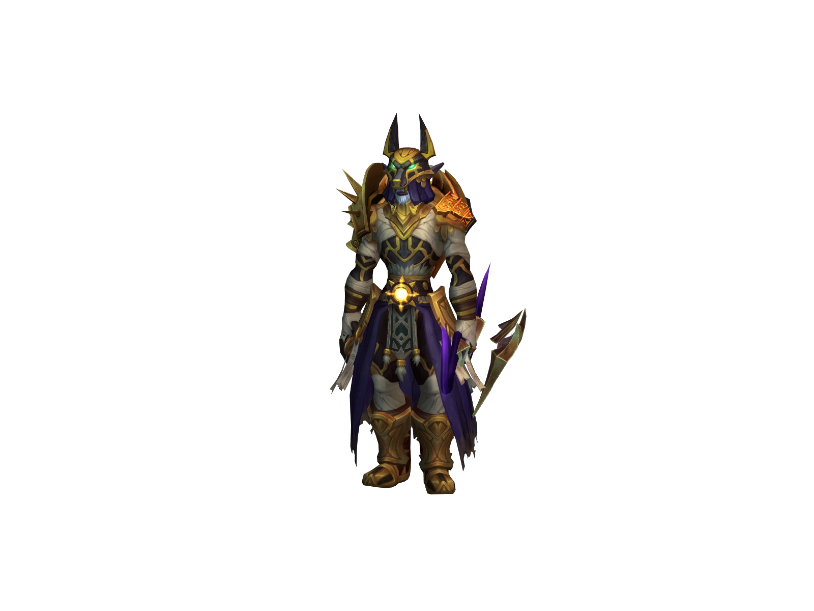 Exiun 3D character render