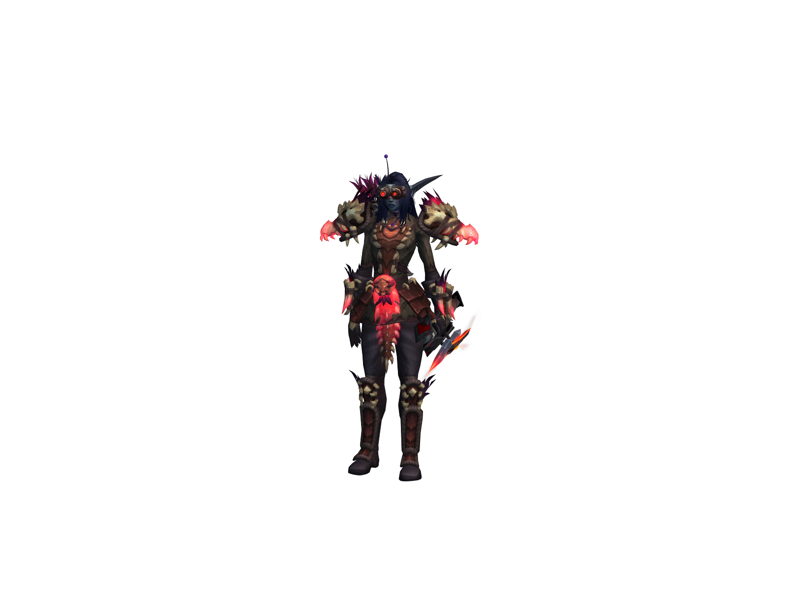 Amnesiac 3D character render