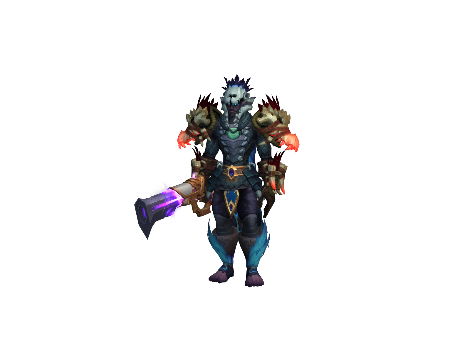 Dangó 3D character render