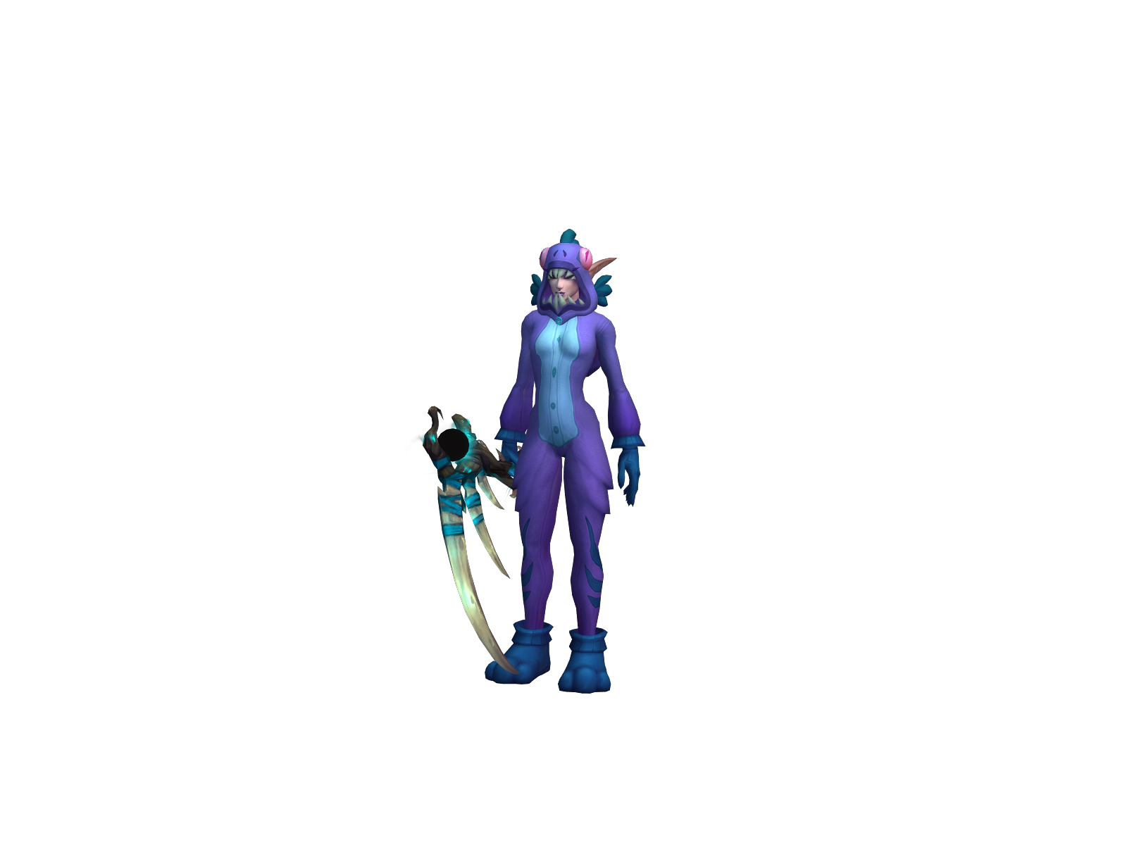 Milfwreckr 3D character render
