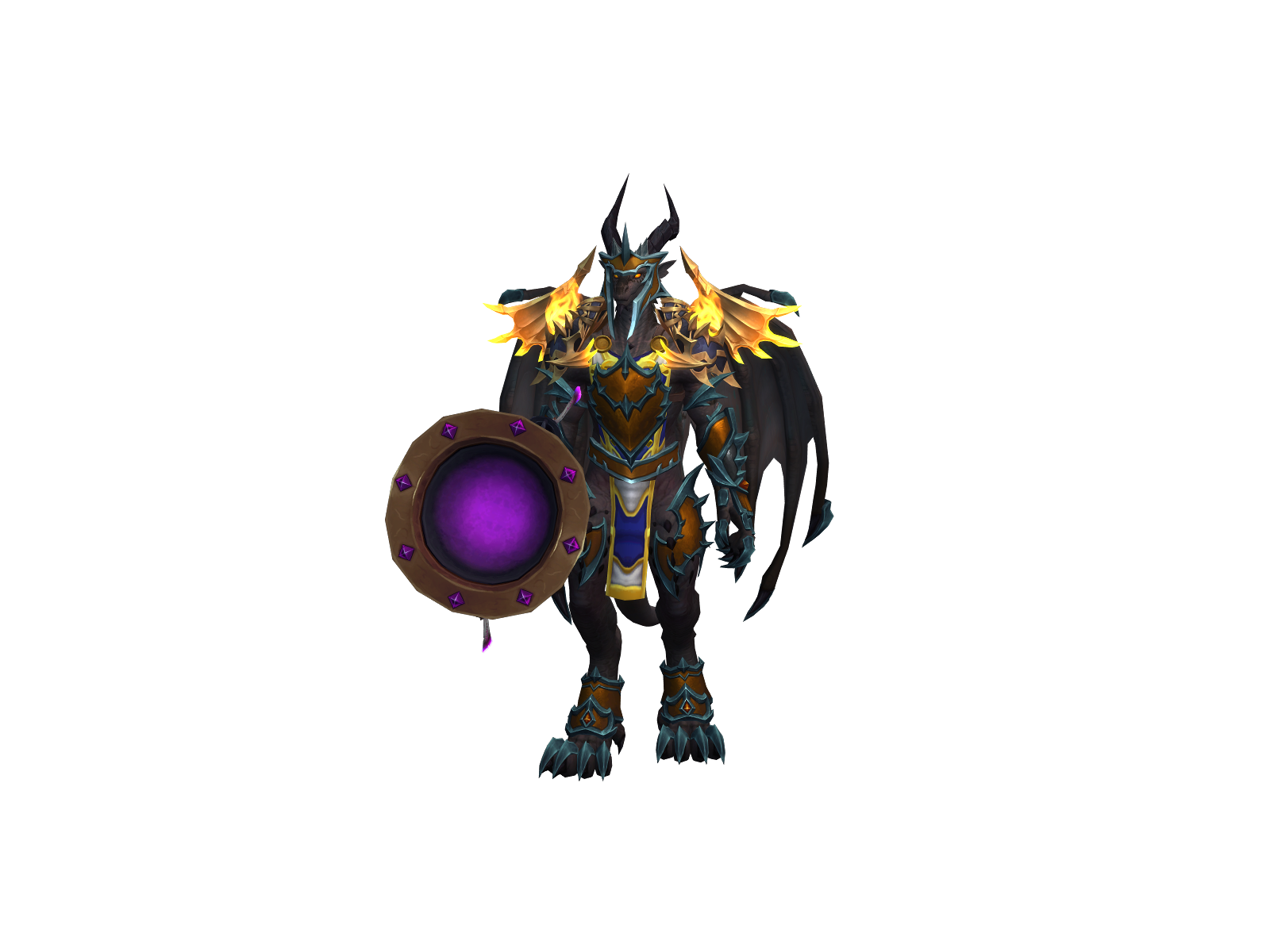 Demicc 3D character render