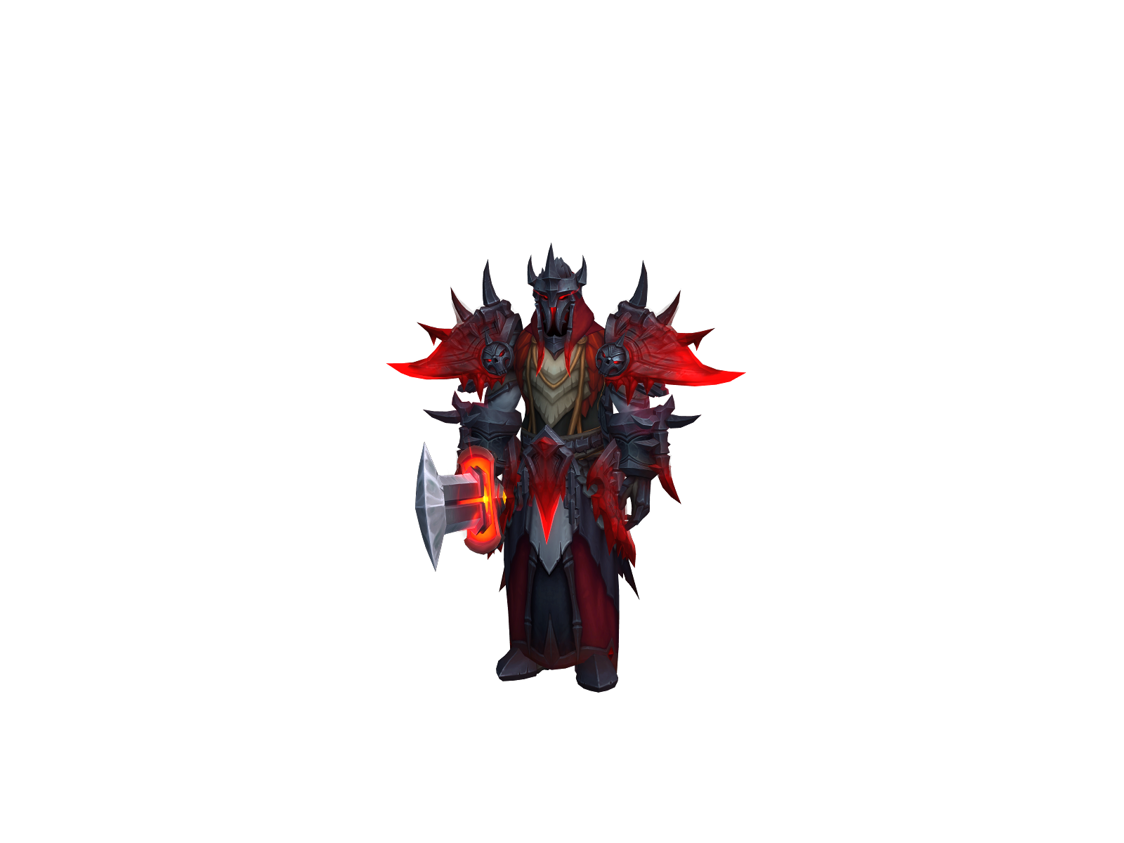 Hents 3D character render