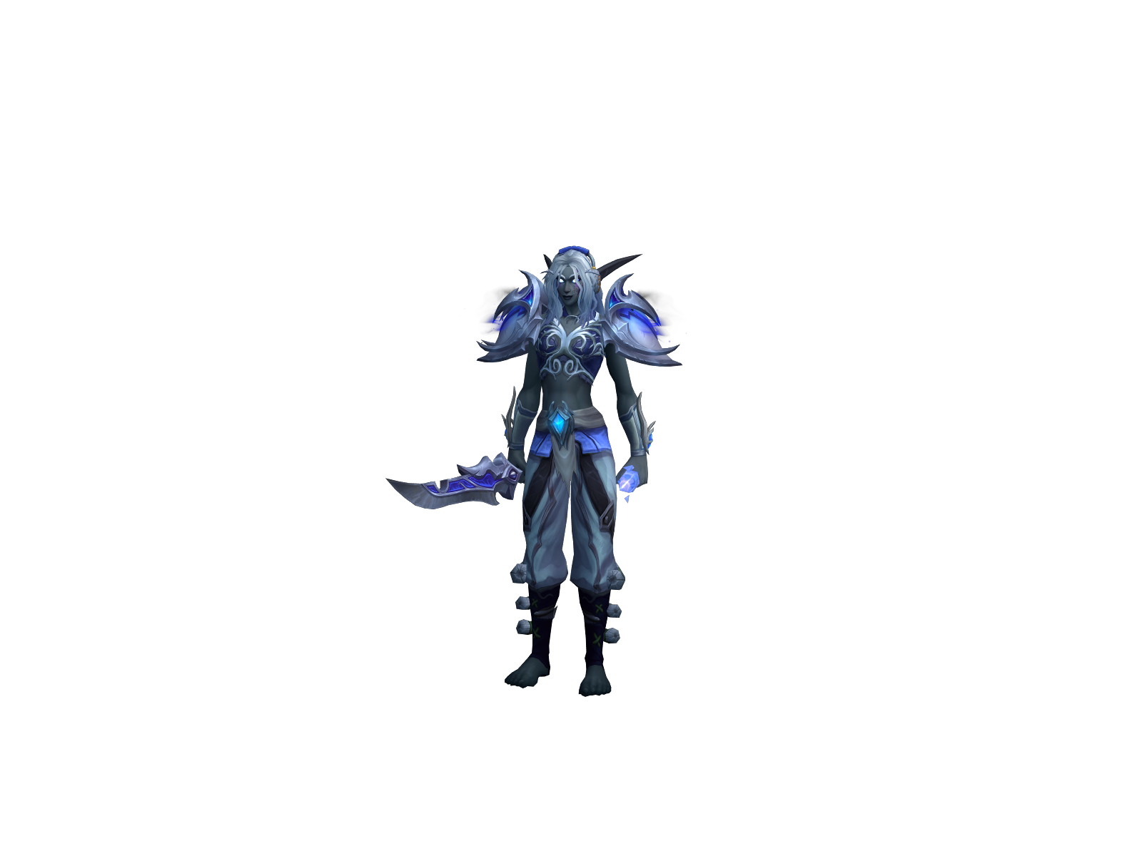 Vekeron 3D character render