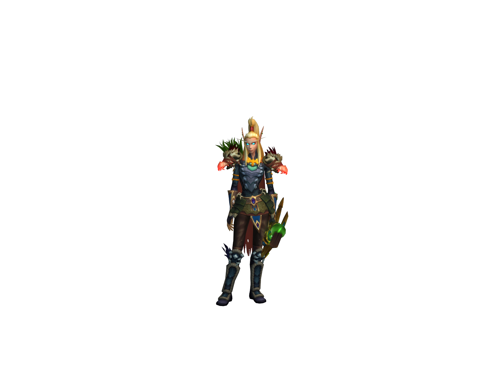Yoowon 3D character render