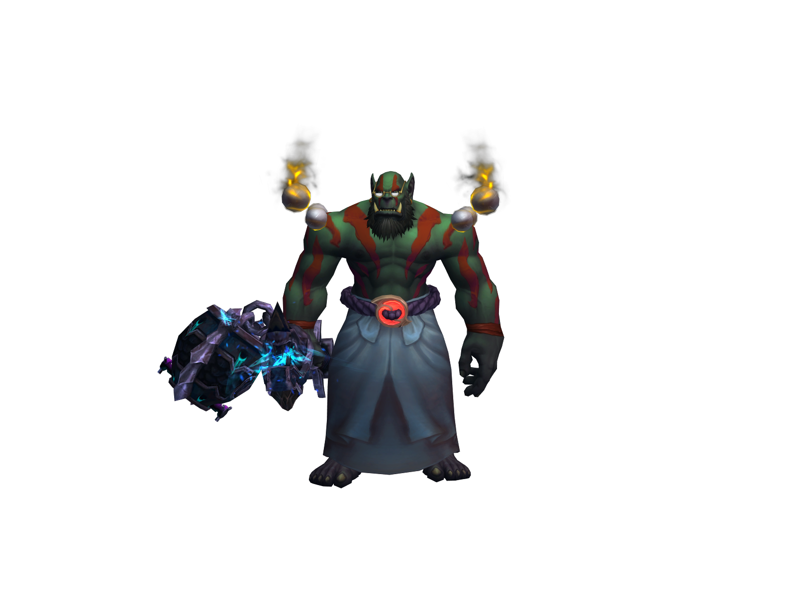 Lefthook 3D character render
