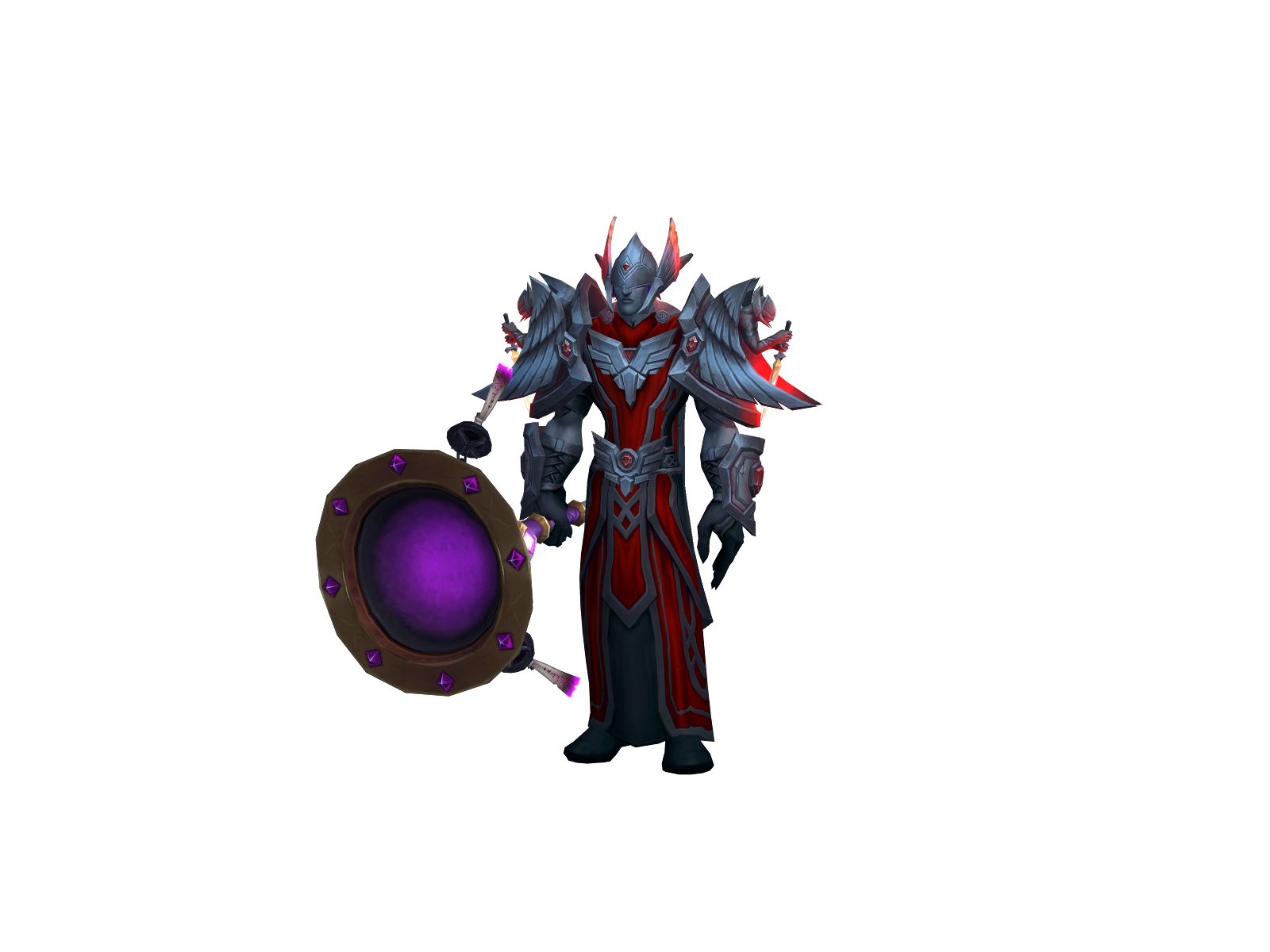 Priestbloo 3D character render