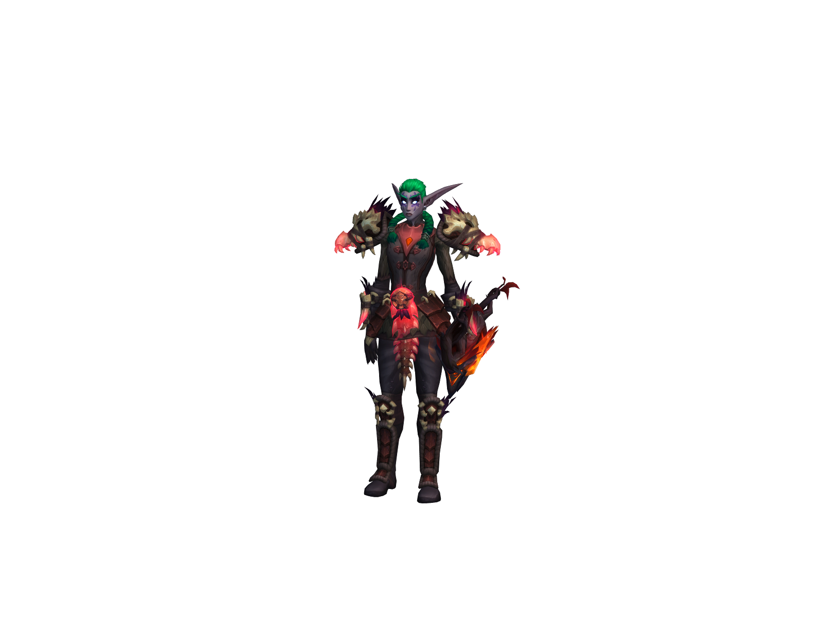 Sylanth 3D character render