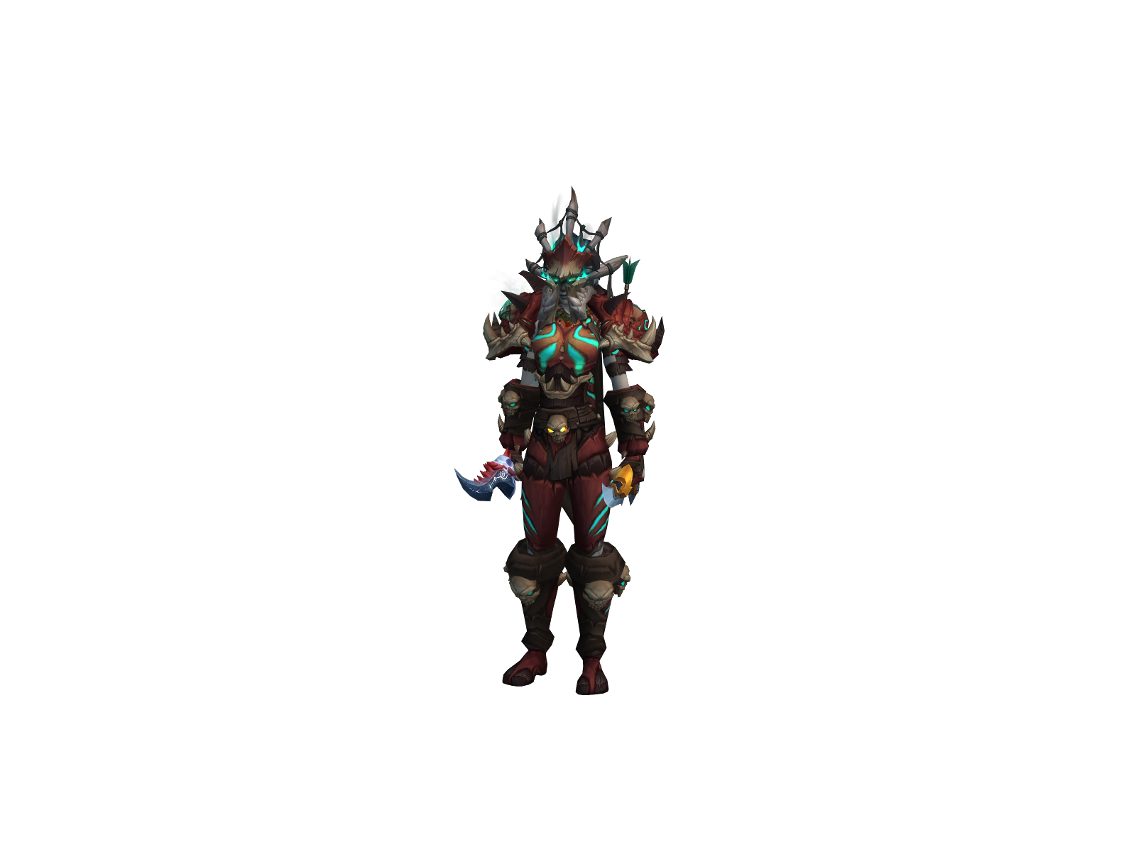 Hillshot 3D character render