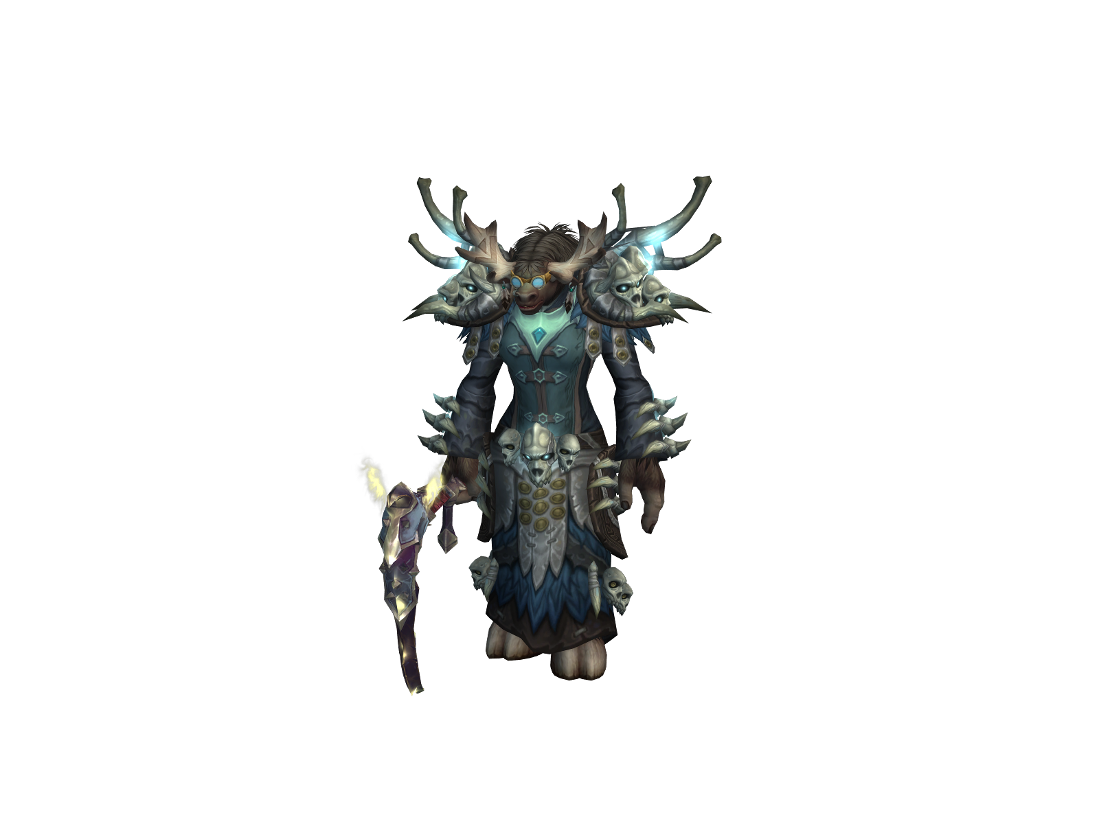 Auði 3D character render