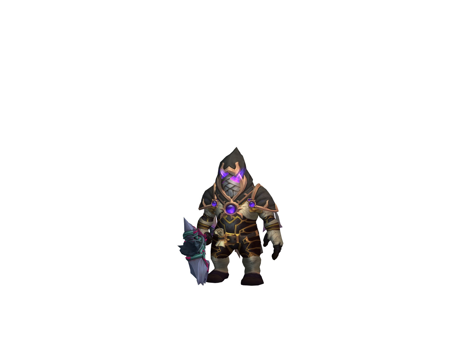Roadie 3D character render