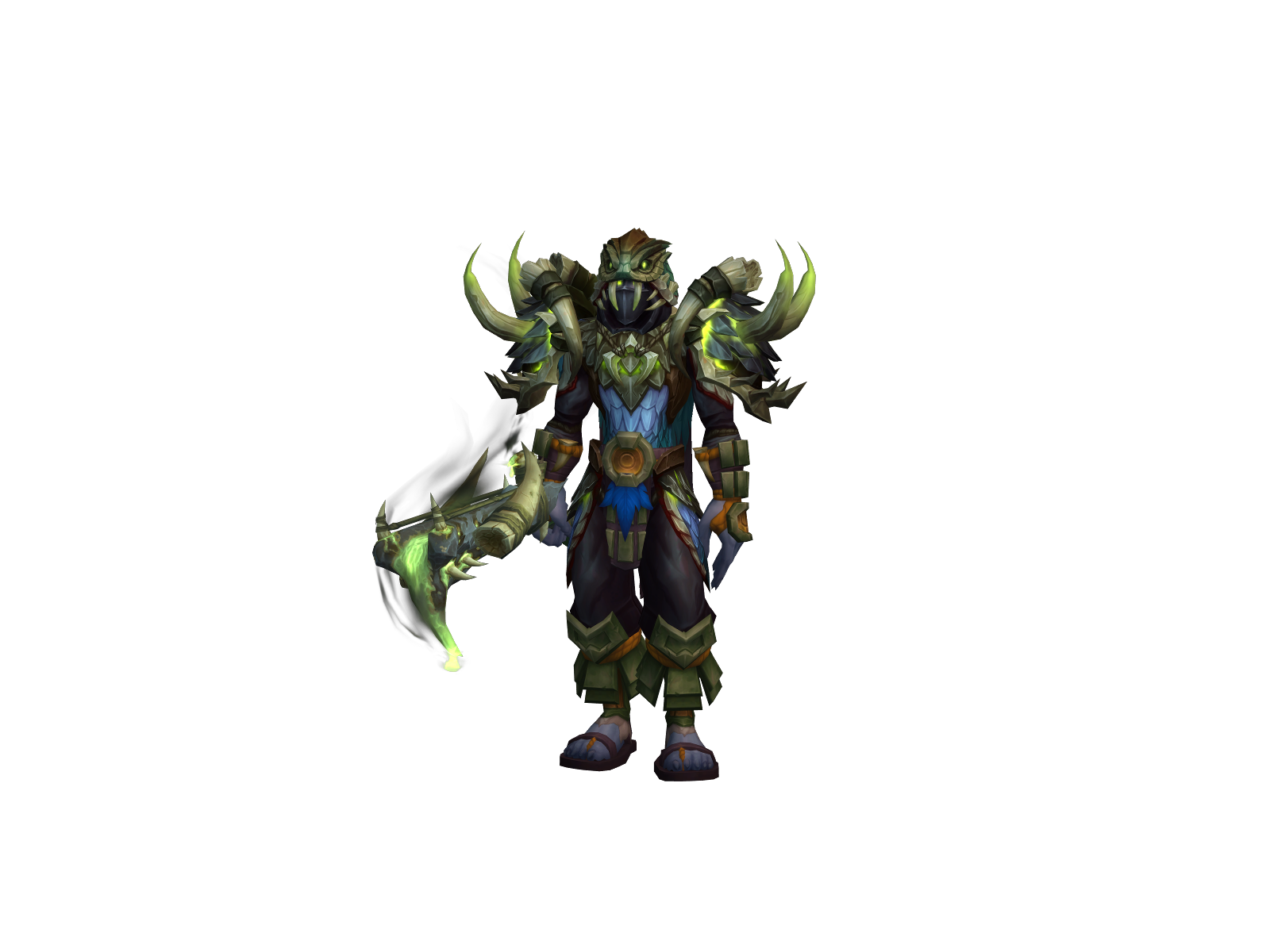 Slaptrap 3D character render