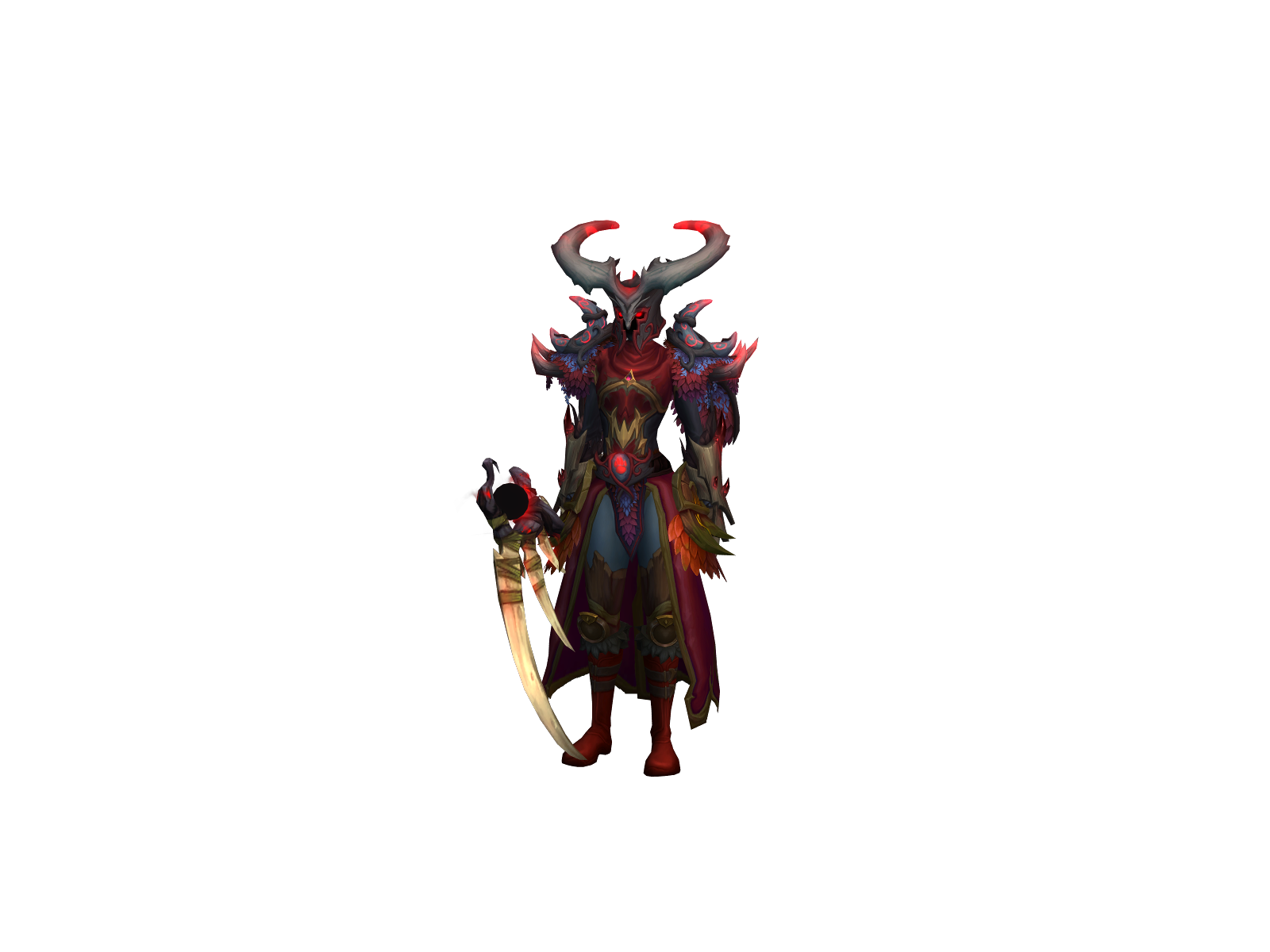 Bloompkin 3D character render