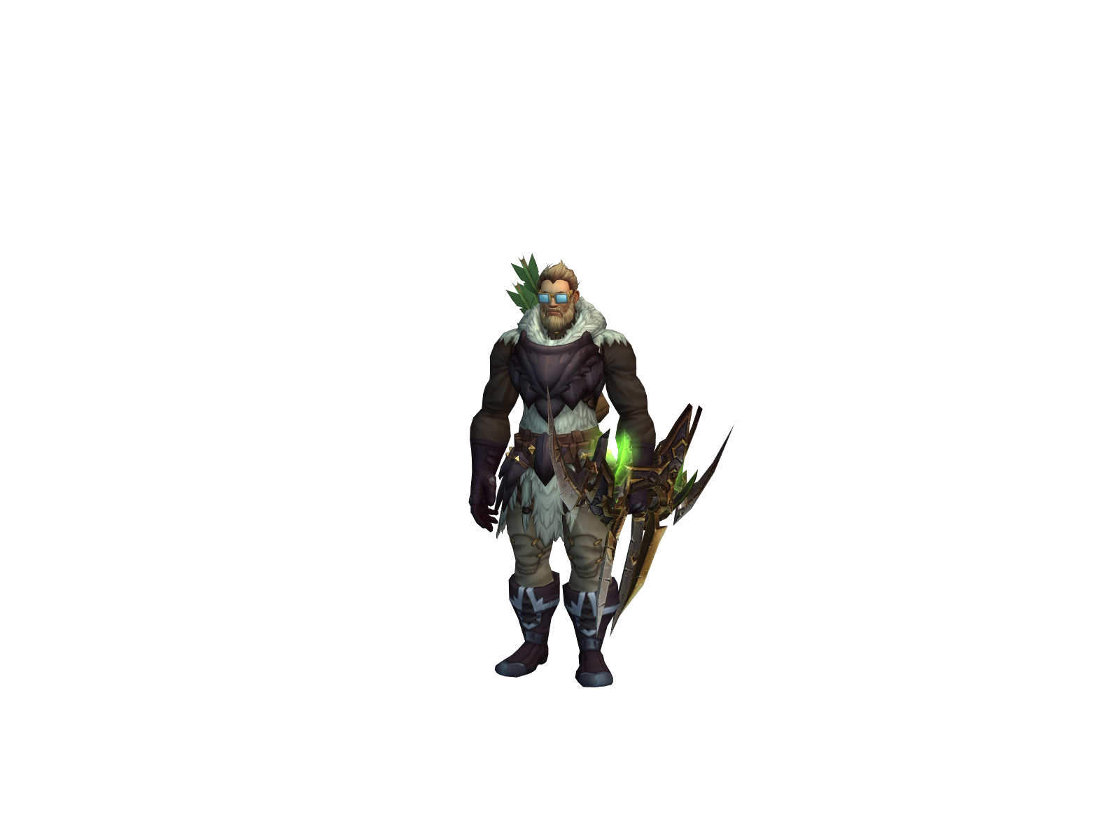 Skrim 3D character render