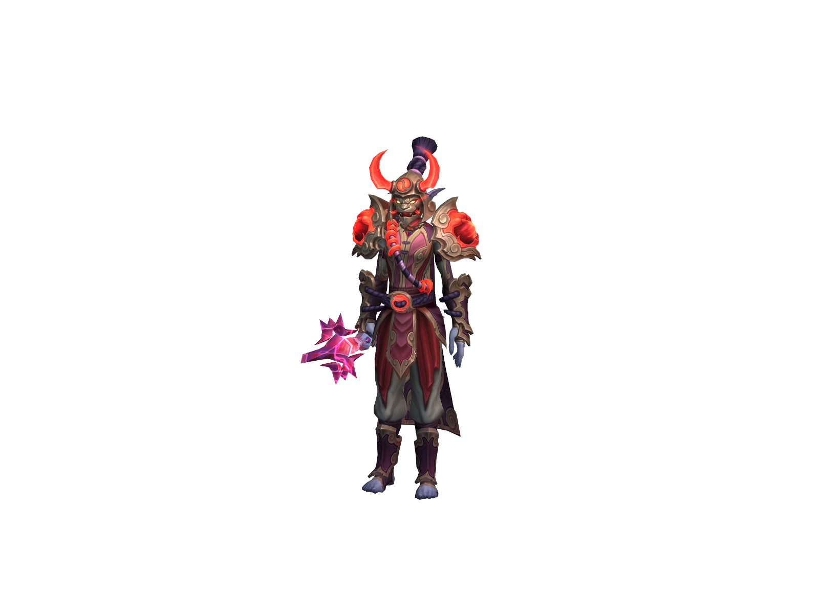Zamist 3D character render
