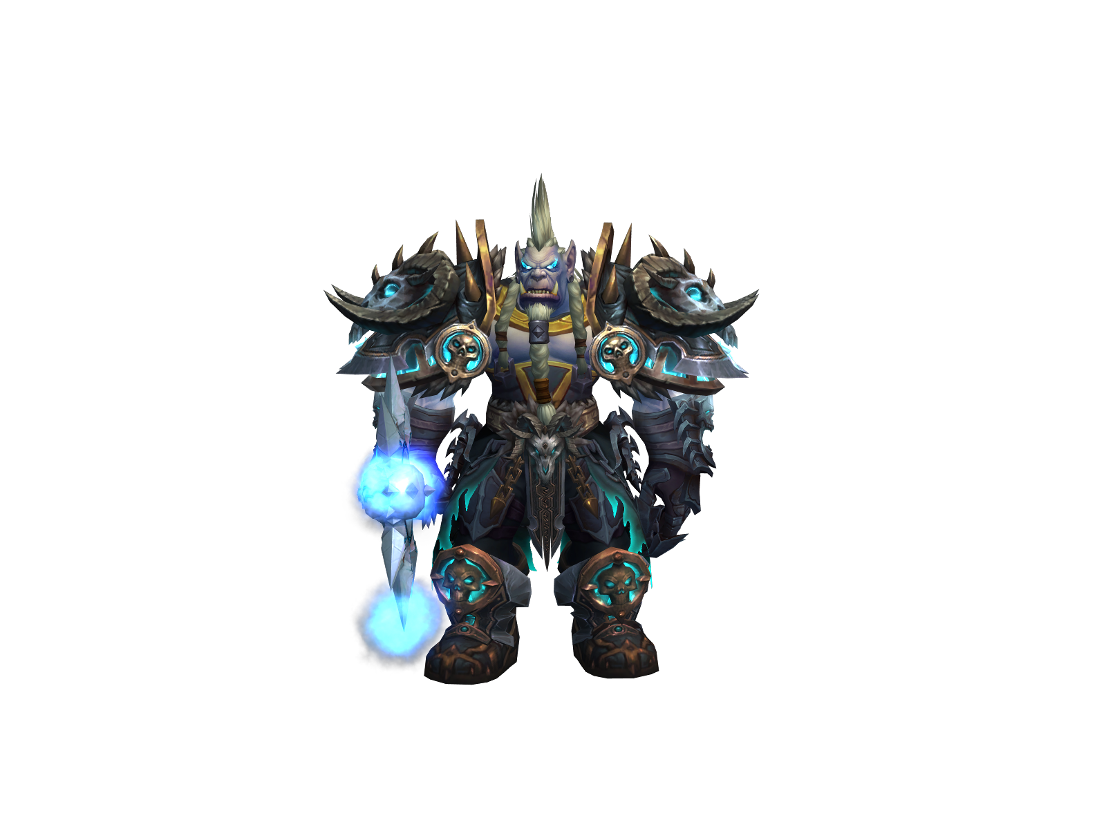 Darkplage 3D character render