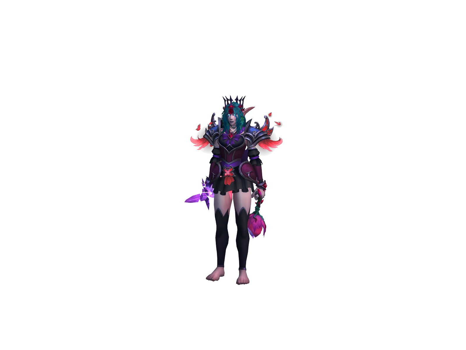 Shizué 3D character render
