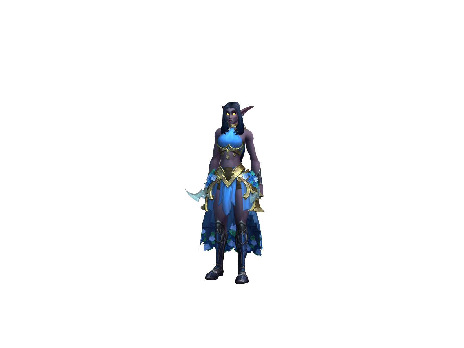 Dahakha 3D character render