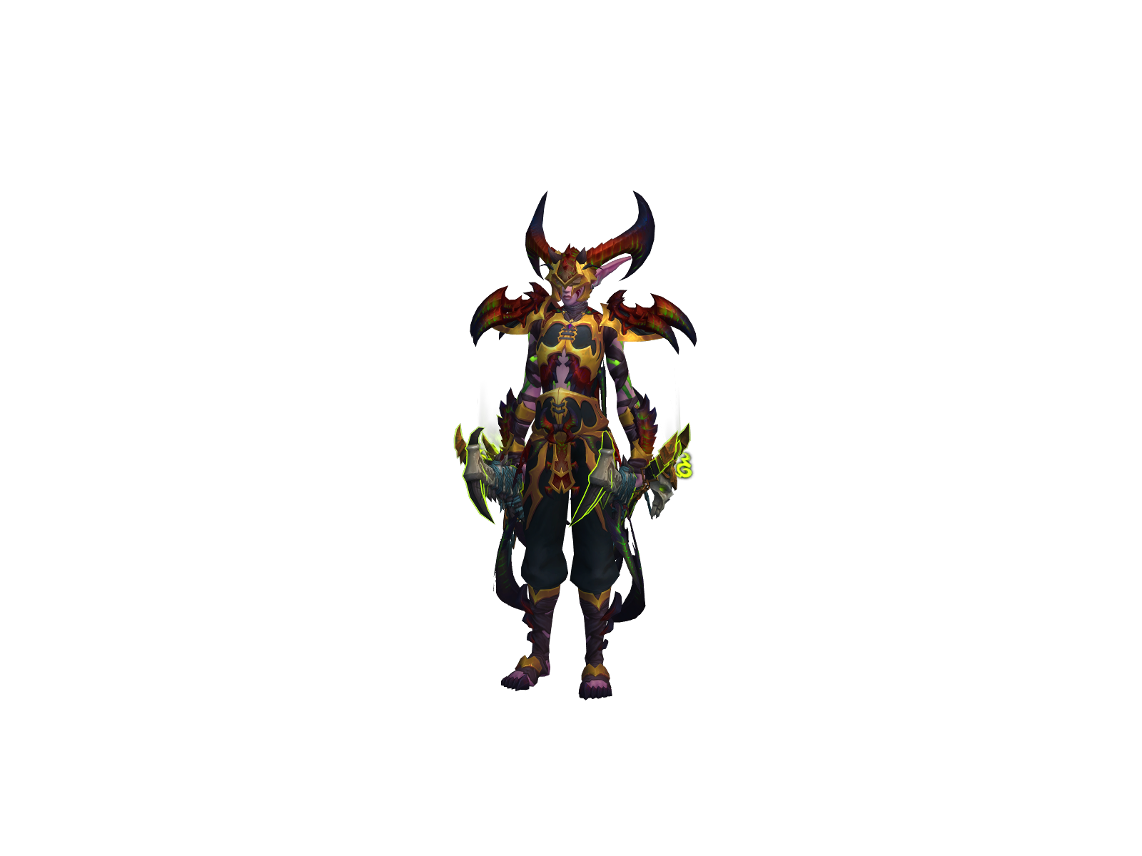 Taykai 3D character render