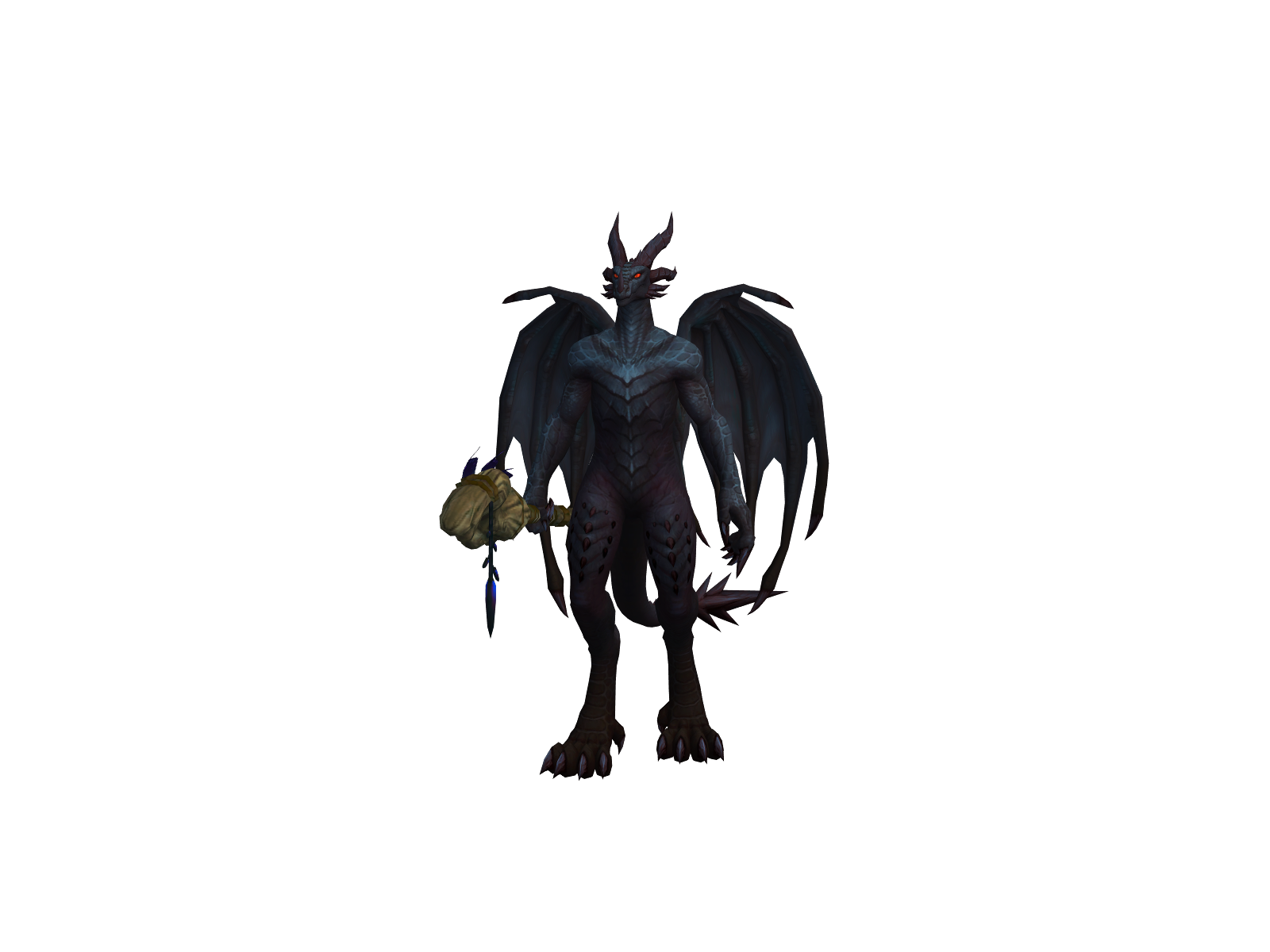 Imasnakke 3D character render