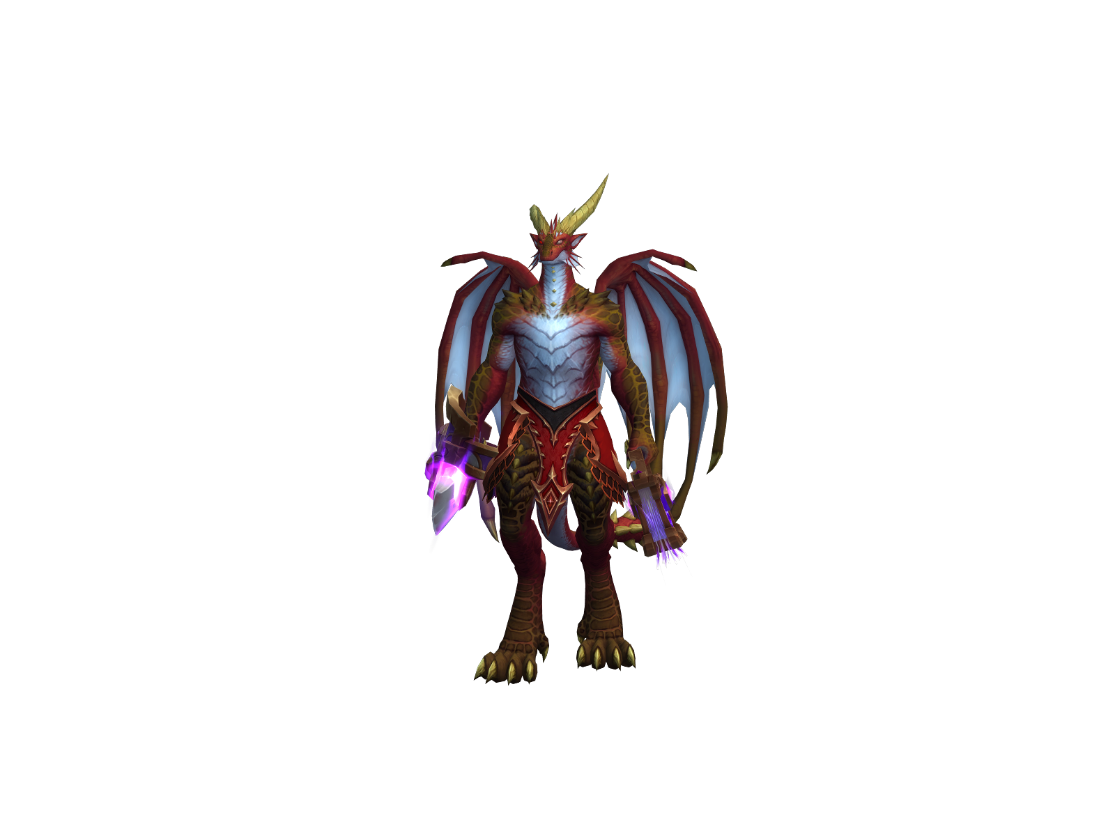 Bigddragon 3D character render
